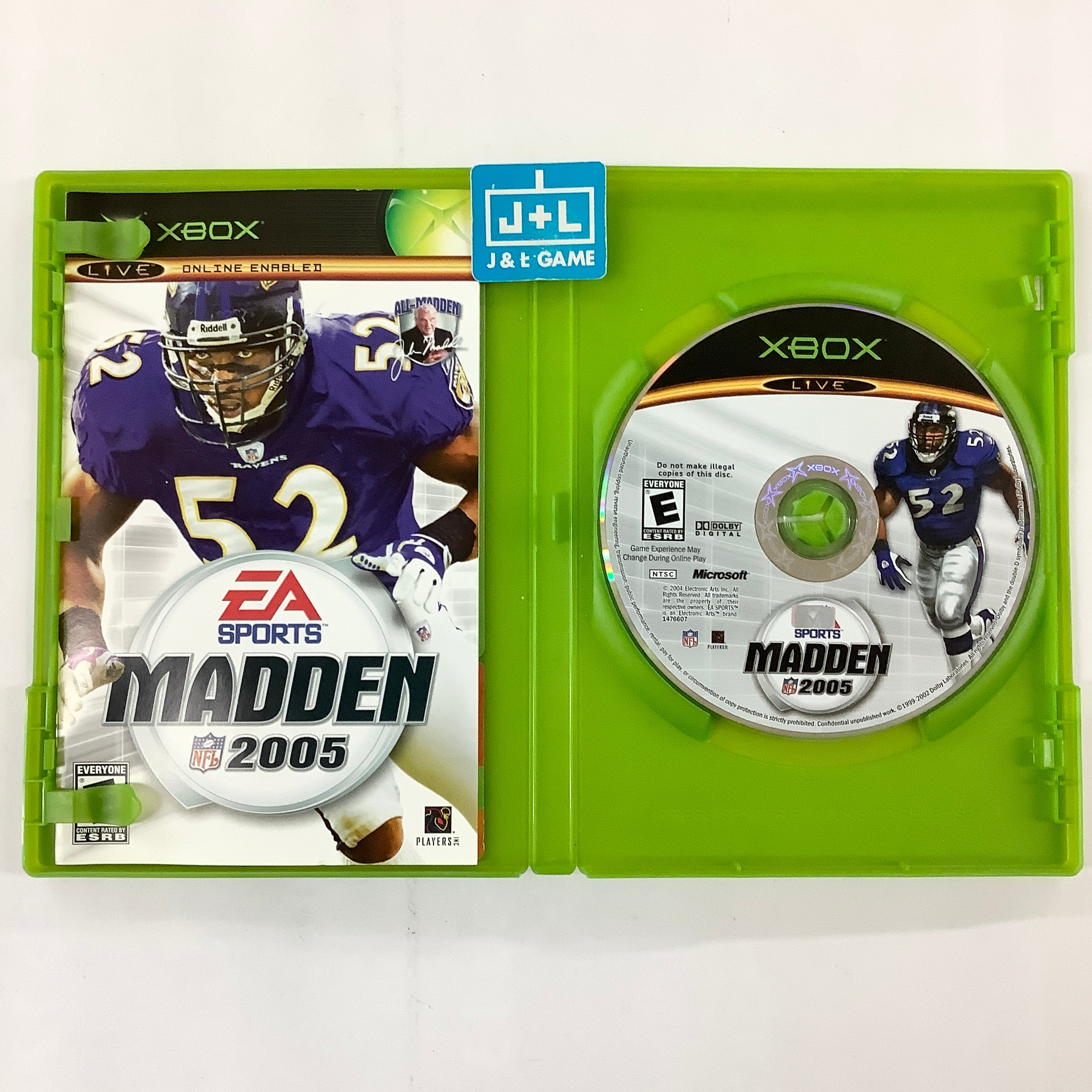 Madden NFL 2005 - (XB) Xbox [Pre-Owned] Video Games EA Sports   