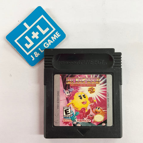 Ms. Pac-Man: Special Color Edition - (GBC) Game Boy Color [Pre-Owned] Video Games Namco   