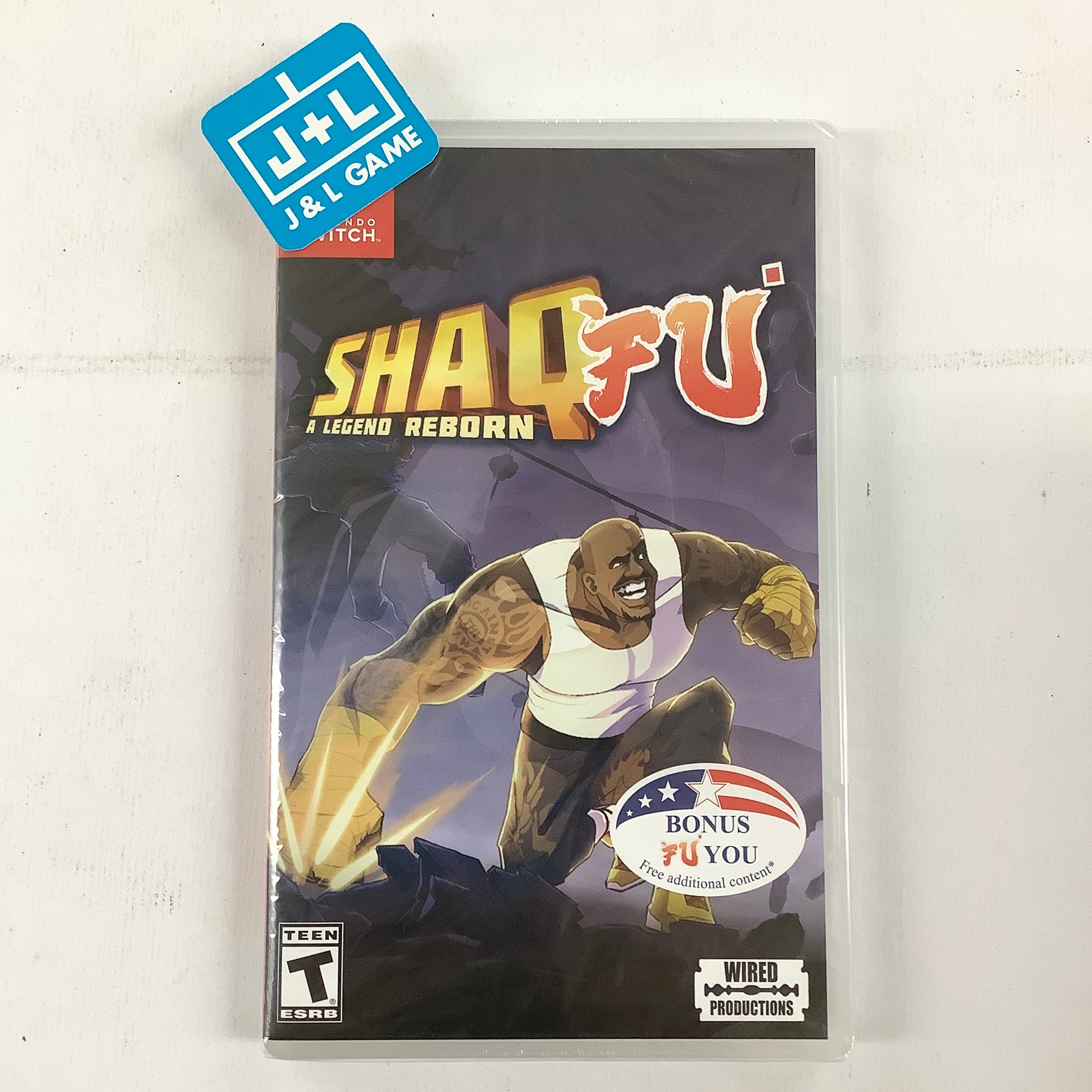 Shaq Fu: A Legend Reborn - (NSW) Nintendo Switch Video Games Wired Productions   