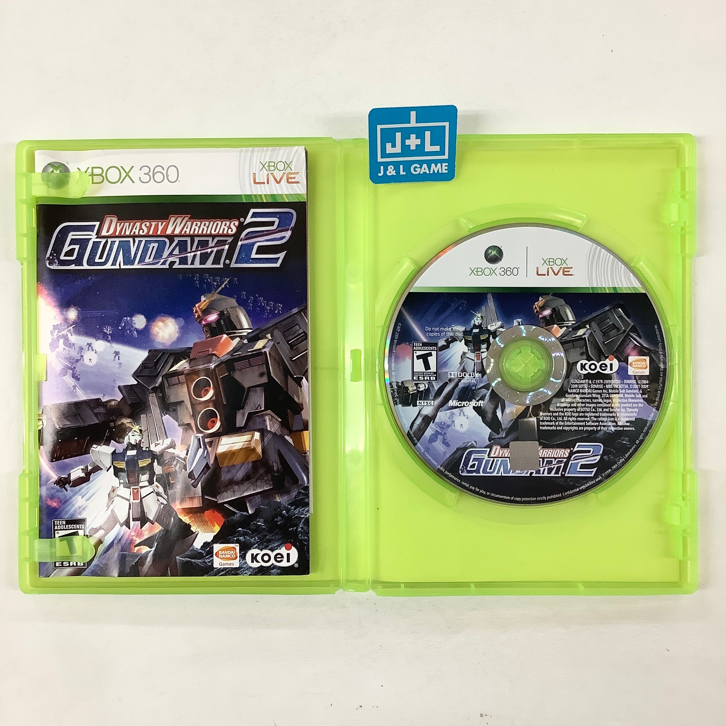 Dynasty Warriors: Gundam 2 - Xbox 360 [Pre-Owned] Video Games Namco Bandai Games   