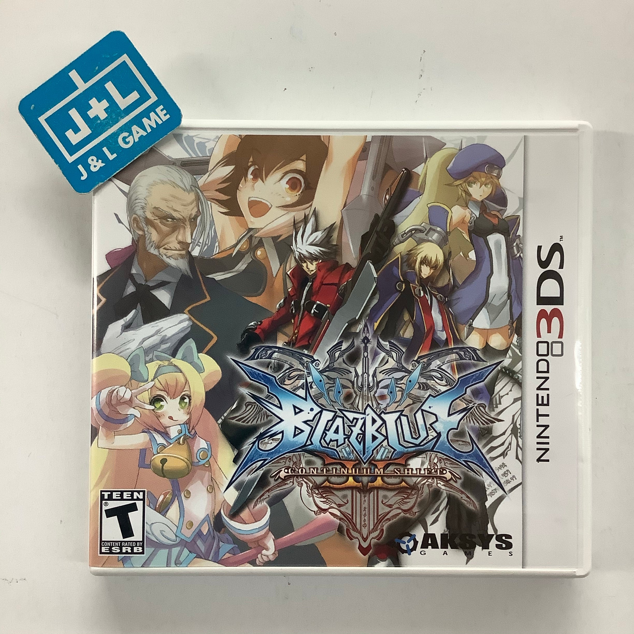 BlazBlue: Continuum Shift II - (3DS) Nintendo 3DS [Pre-Owned] Video Games Aksys Games   