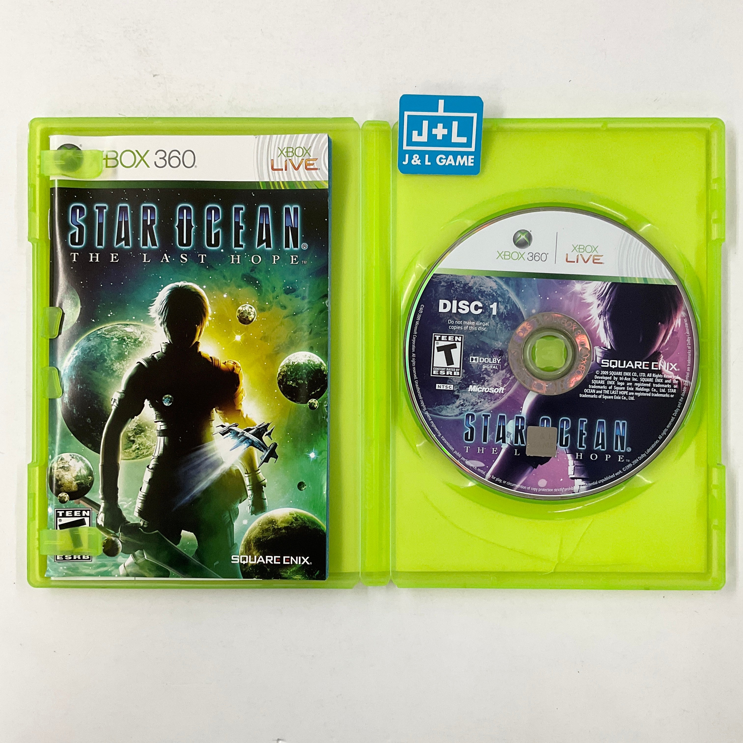 Star Ocean The Last Hope – Édition Collector Xbox 360 (testé Et Nettoyé)