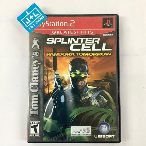 Tom Clancy's Splinter Cell Pandora Tomorrow (Greatest Hits) - (PS2) PlayStation 2 [Pre-Owned] Video Games Ubisoft   
