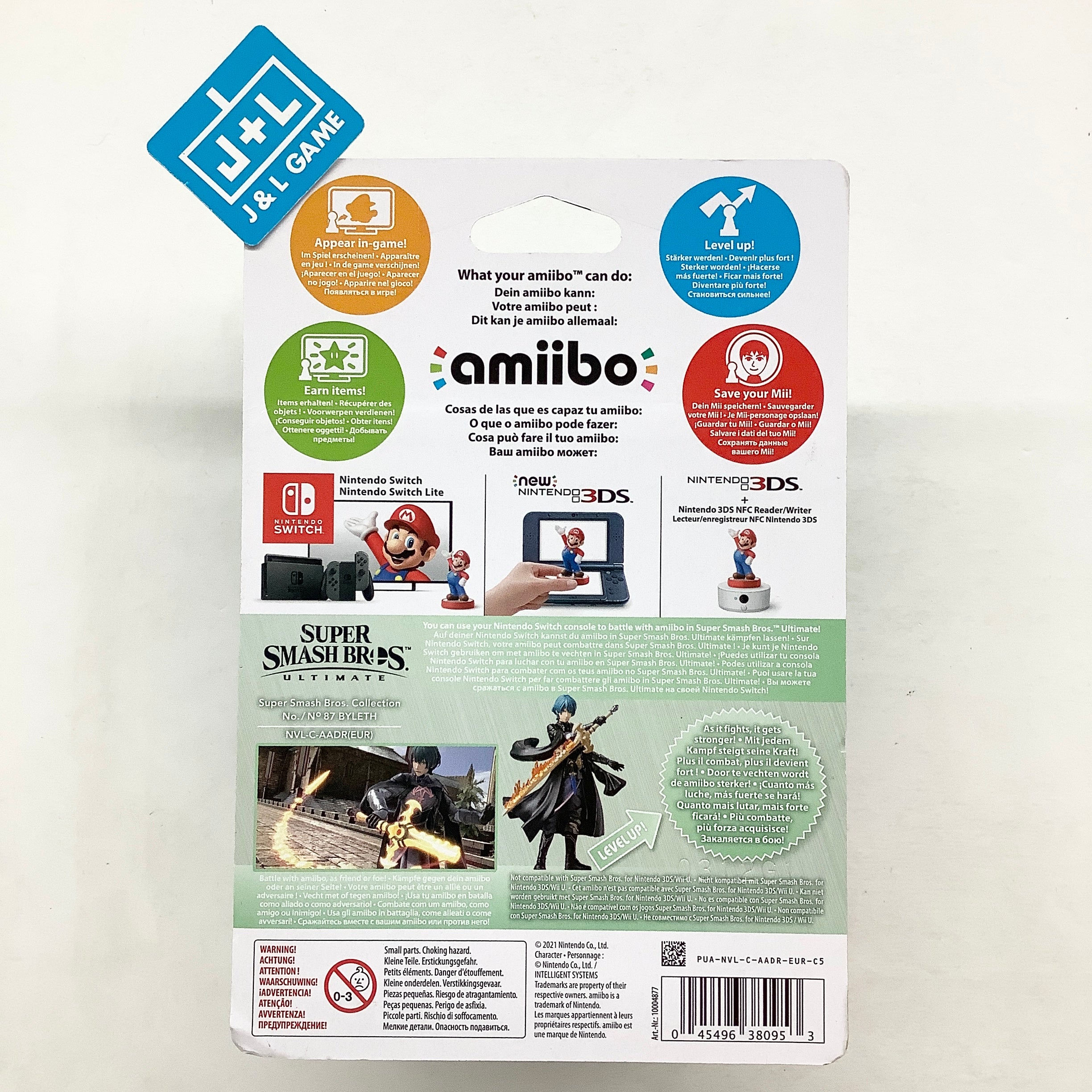 Byleth (Super Smash Bros. series) - Nintendo Switch Amiibo ( European Import ) Amiibo Nintendo   