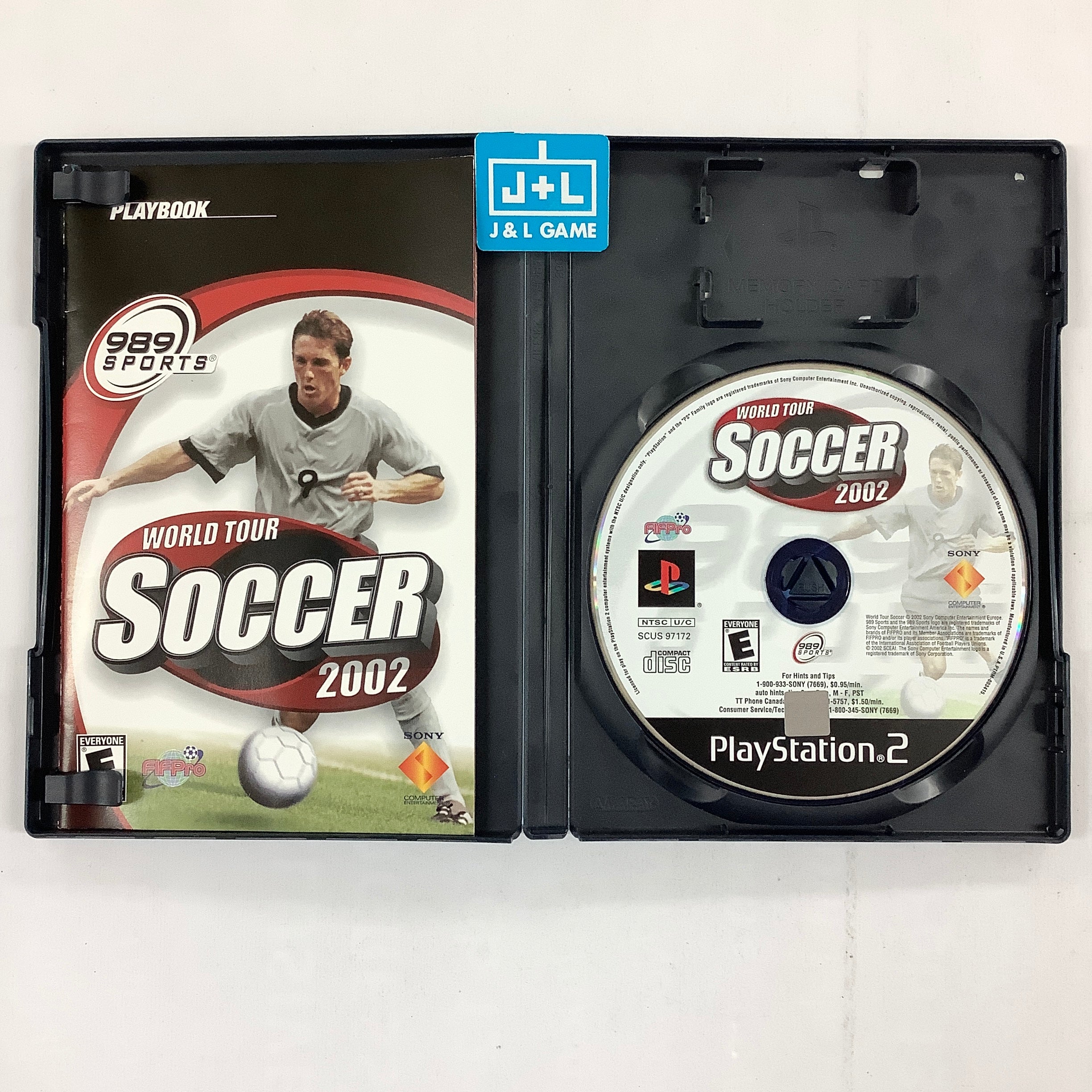 World Tour Soccer 2002 - (PS2) PlayStation 2 [Pre-Owned] Video Games SCEA   