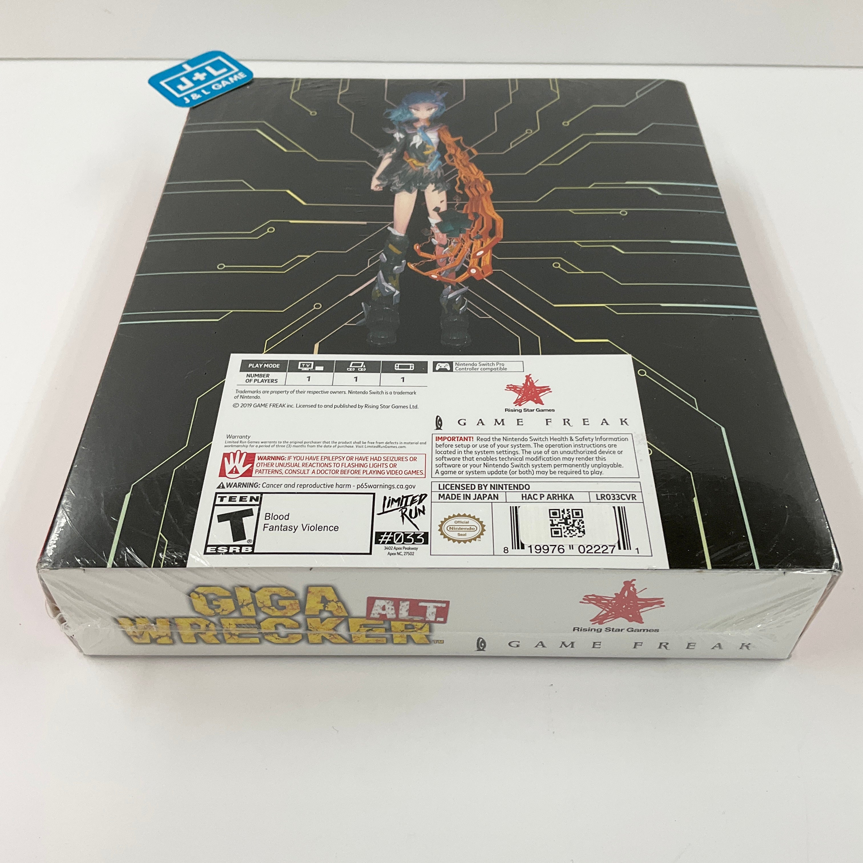 Giga Wrecker Alt. Collector's Edition (Limited Run #033) - (NSW) Nintendo Switch Video Games Limited Run Games   