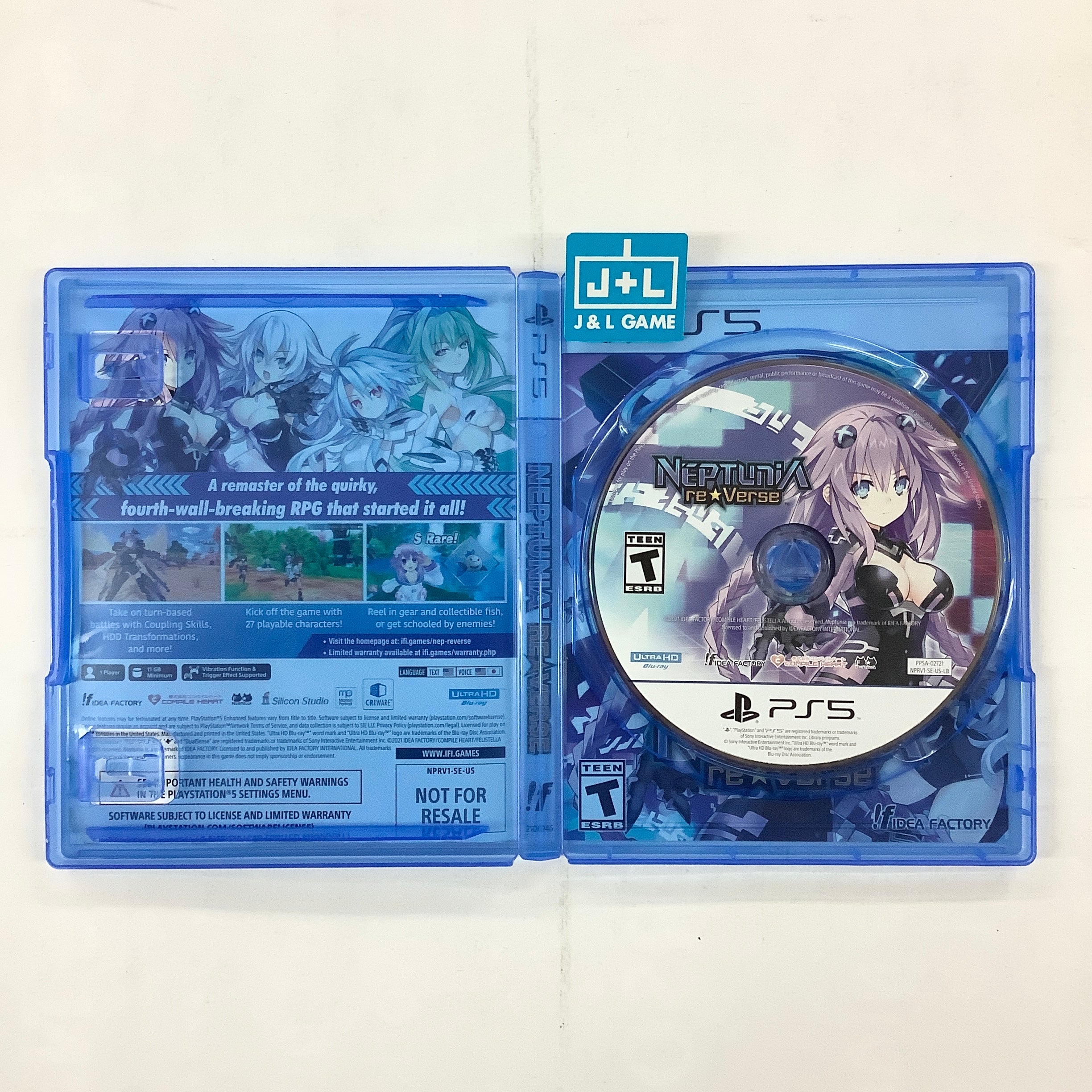 Neptunia ReVerse - (PS5) PlayStation 5 [UNBOXING] Video Games Idea Factory International   