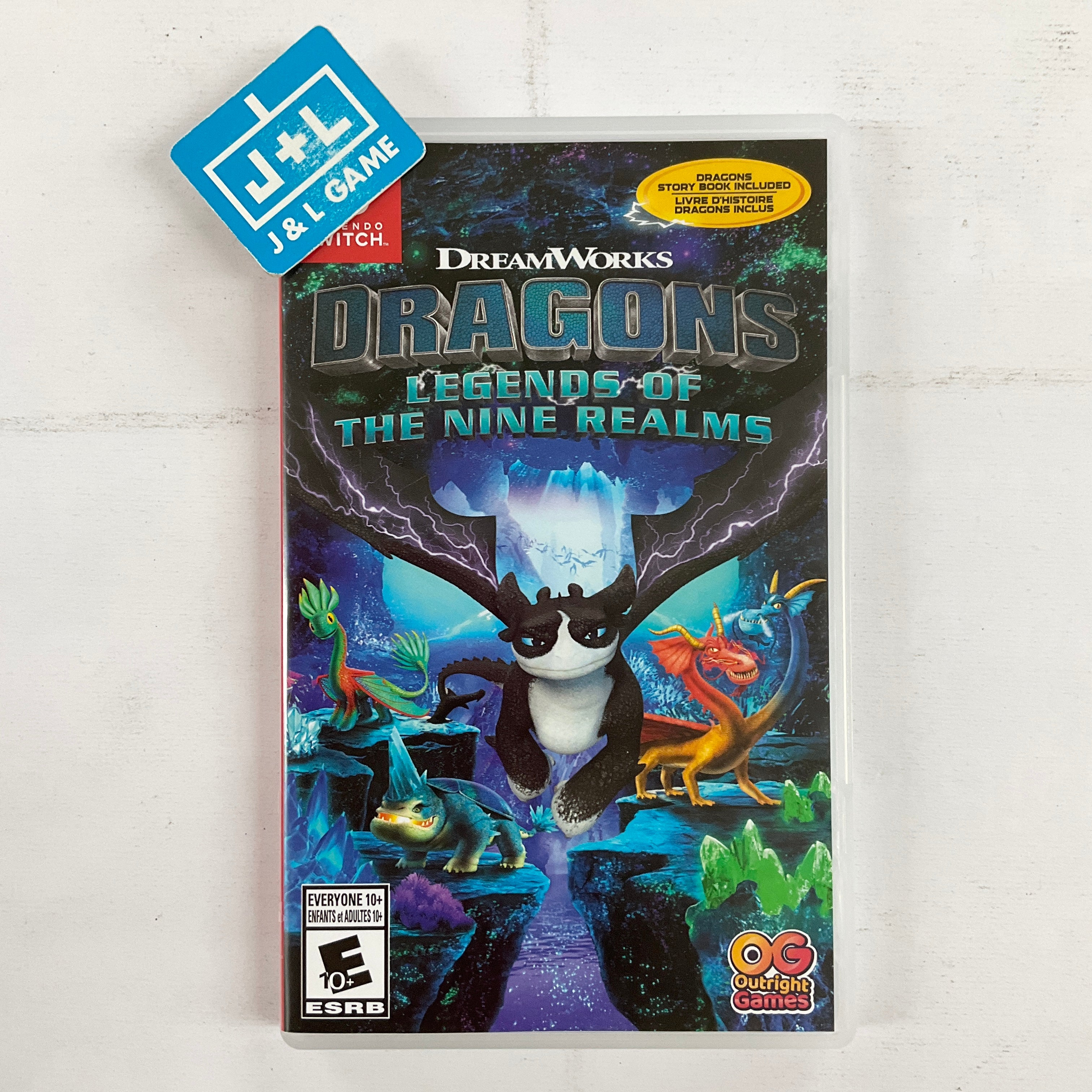 DreamWorks Dragons: Legends of the Nine Realms - (NSW) Nintendo Switch [UNBOXING] Video Games Outright Games   