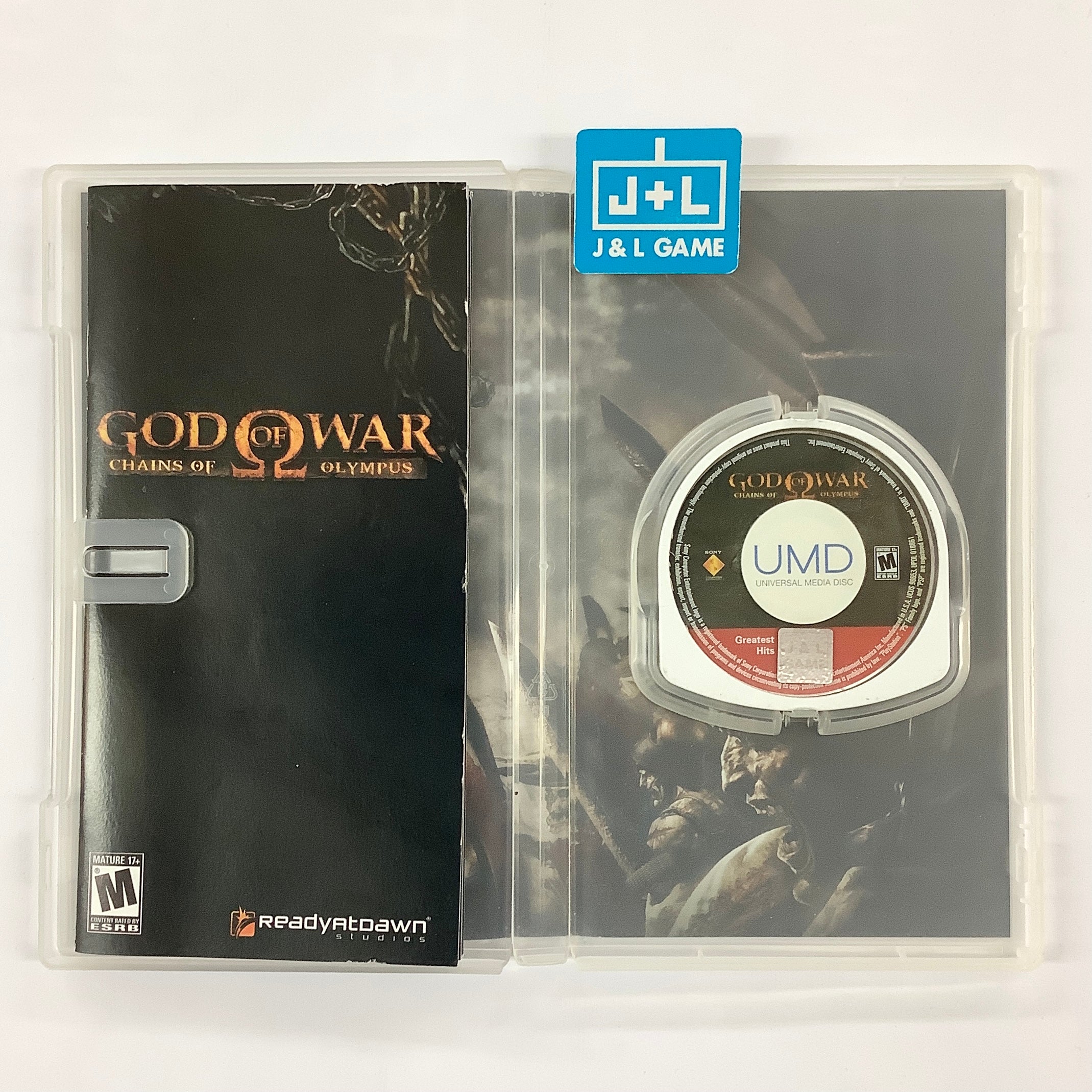 God of War: Chains of Olympus (Greatest Hits) - Sony PSP [Pre-Owned] Video Games SCEA   