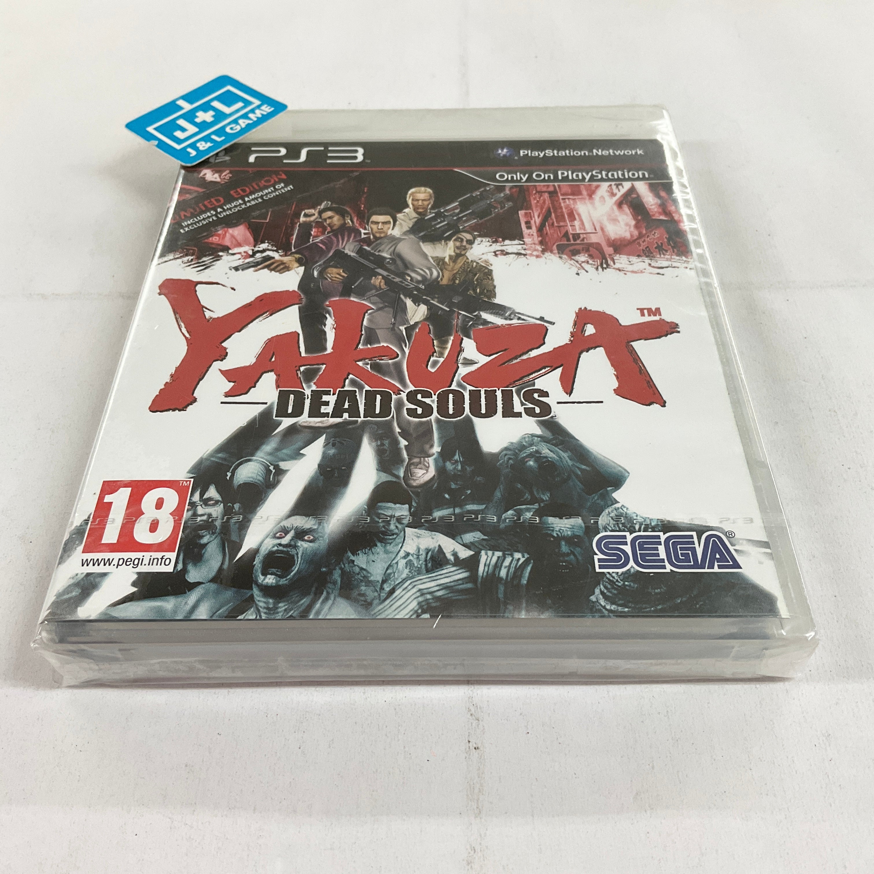 Yakuza: Dead Souls - (PS3) PlayStation 3 (European Import) Video Games Sega   