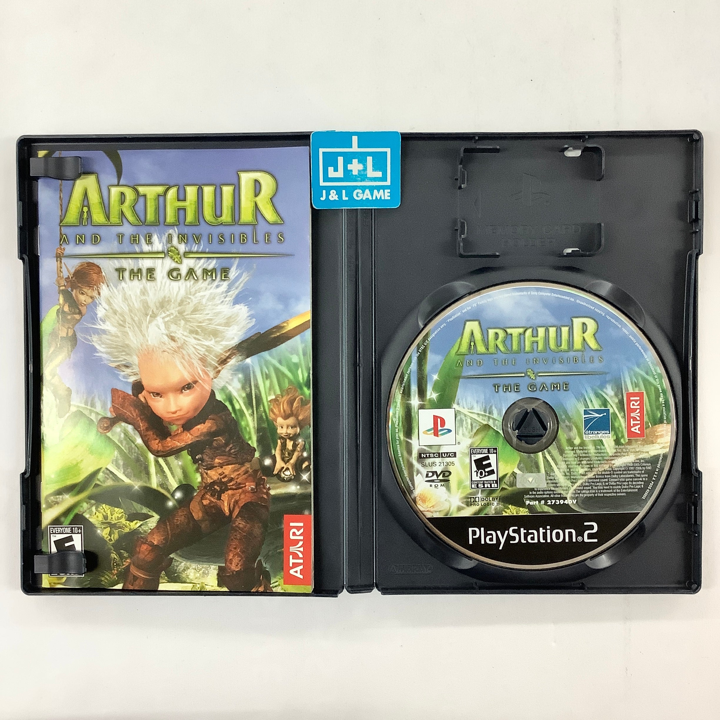 Arthur and the Invisibles: The Game - (PS2) PlayStation 2 [Pre-Owned] Video Games Atari SA   