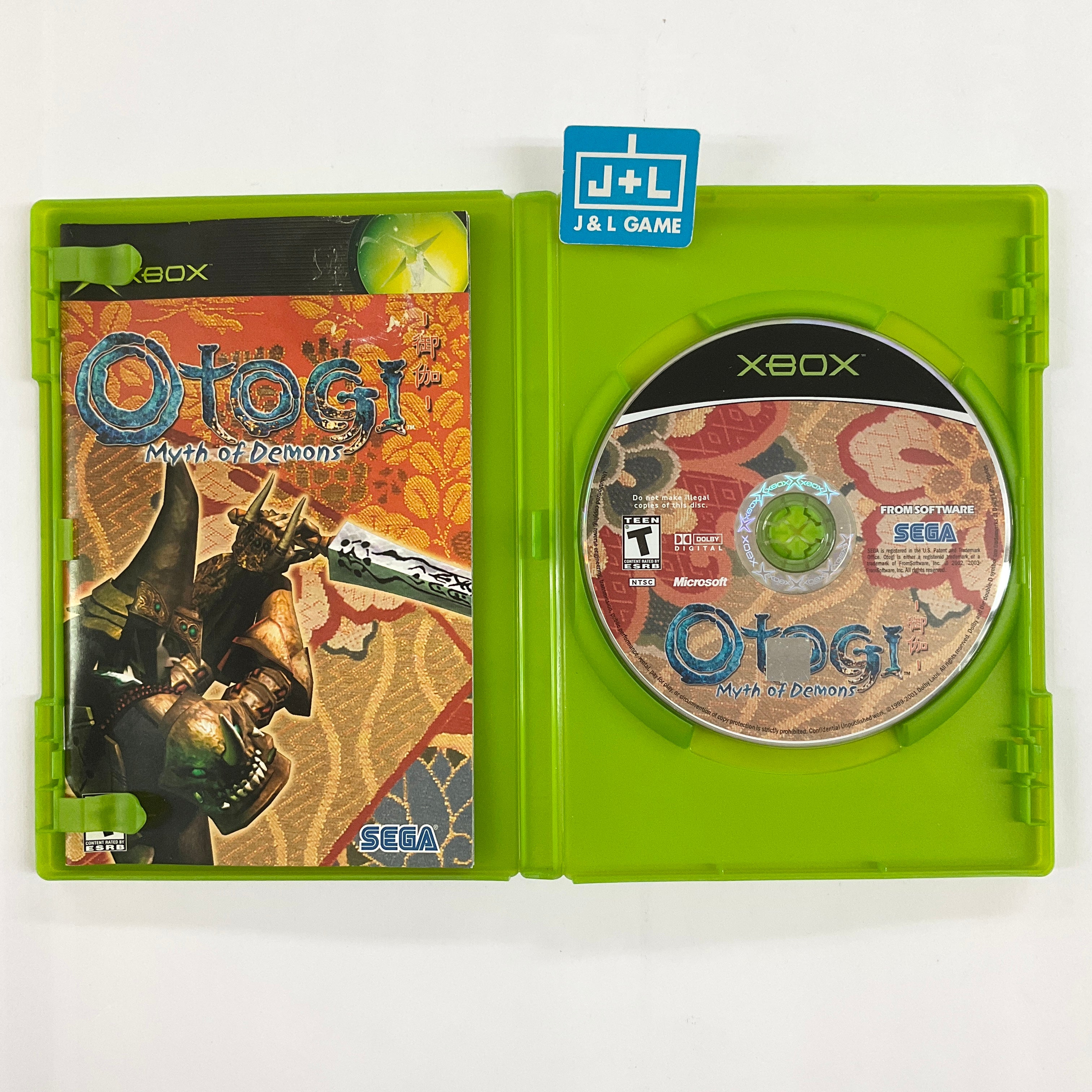 Otogi: Myth of Demons - (XB) Xbox [Pre-Owned] Video Games Sega   