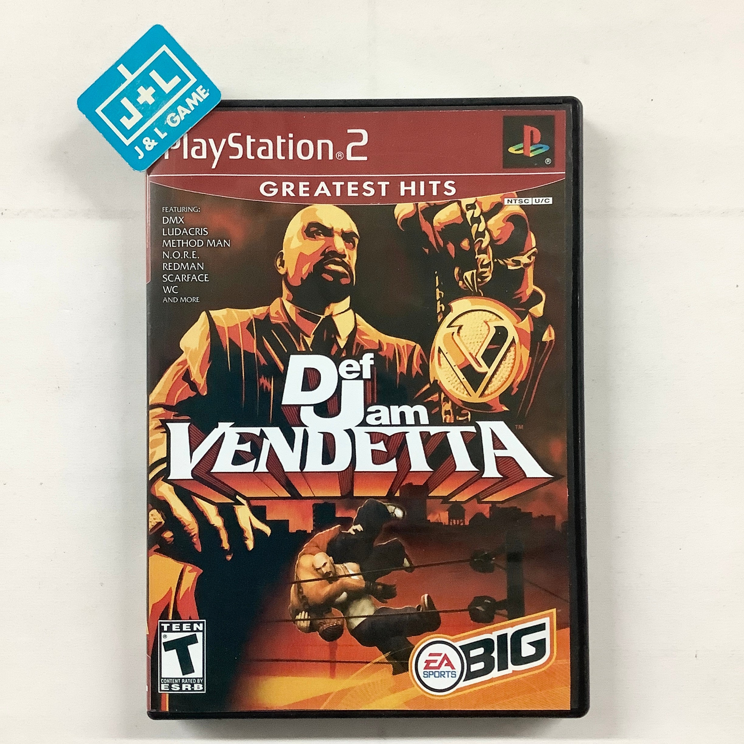 Def Jam Vendetta (Greatest Hits)  - (PS2) PlayStation 2 [Pre-Owned] Video Games EA Sports Big   