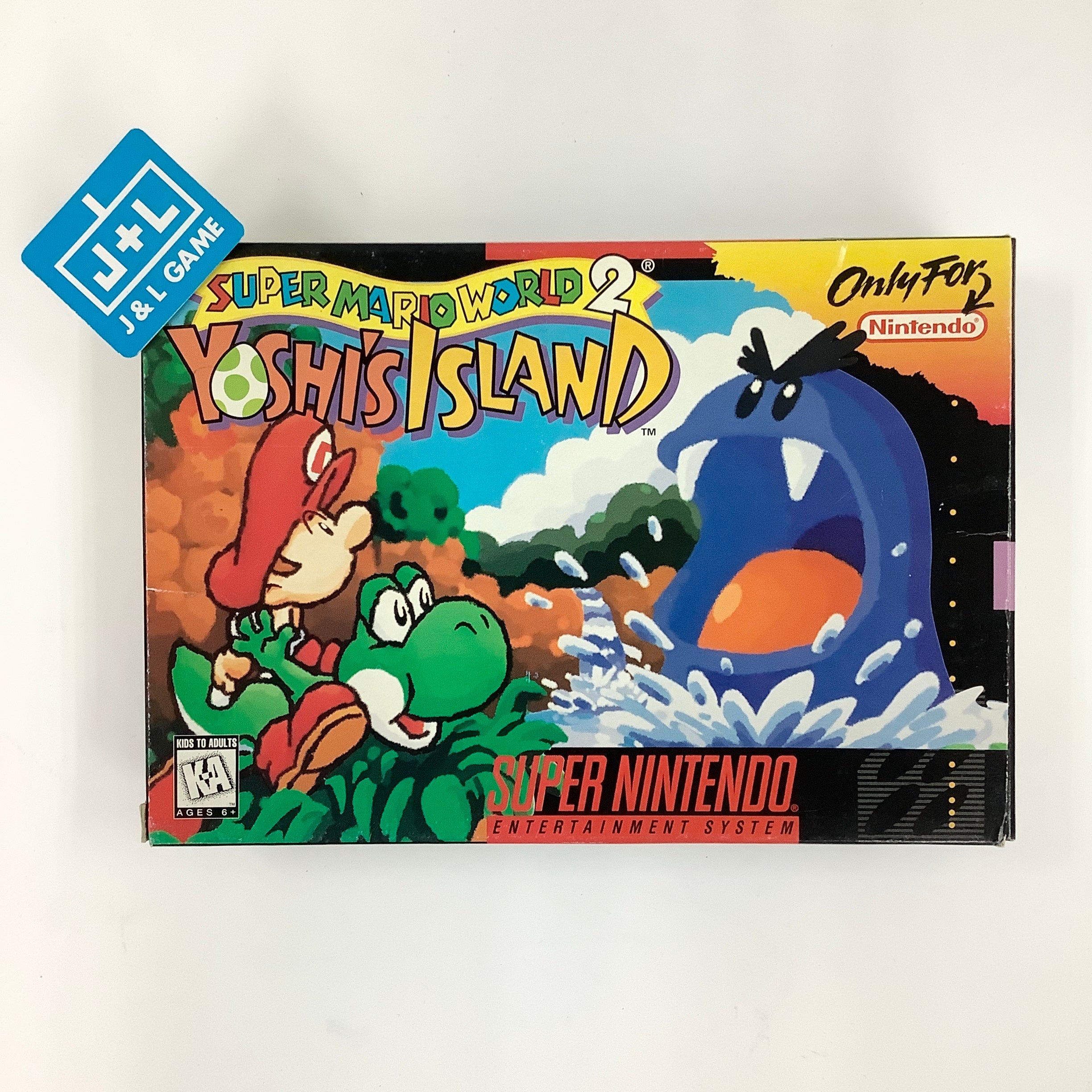 Super Mario World 2: Yoshi's Island - (SNES) Super Nintendo [Pre