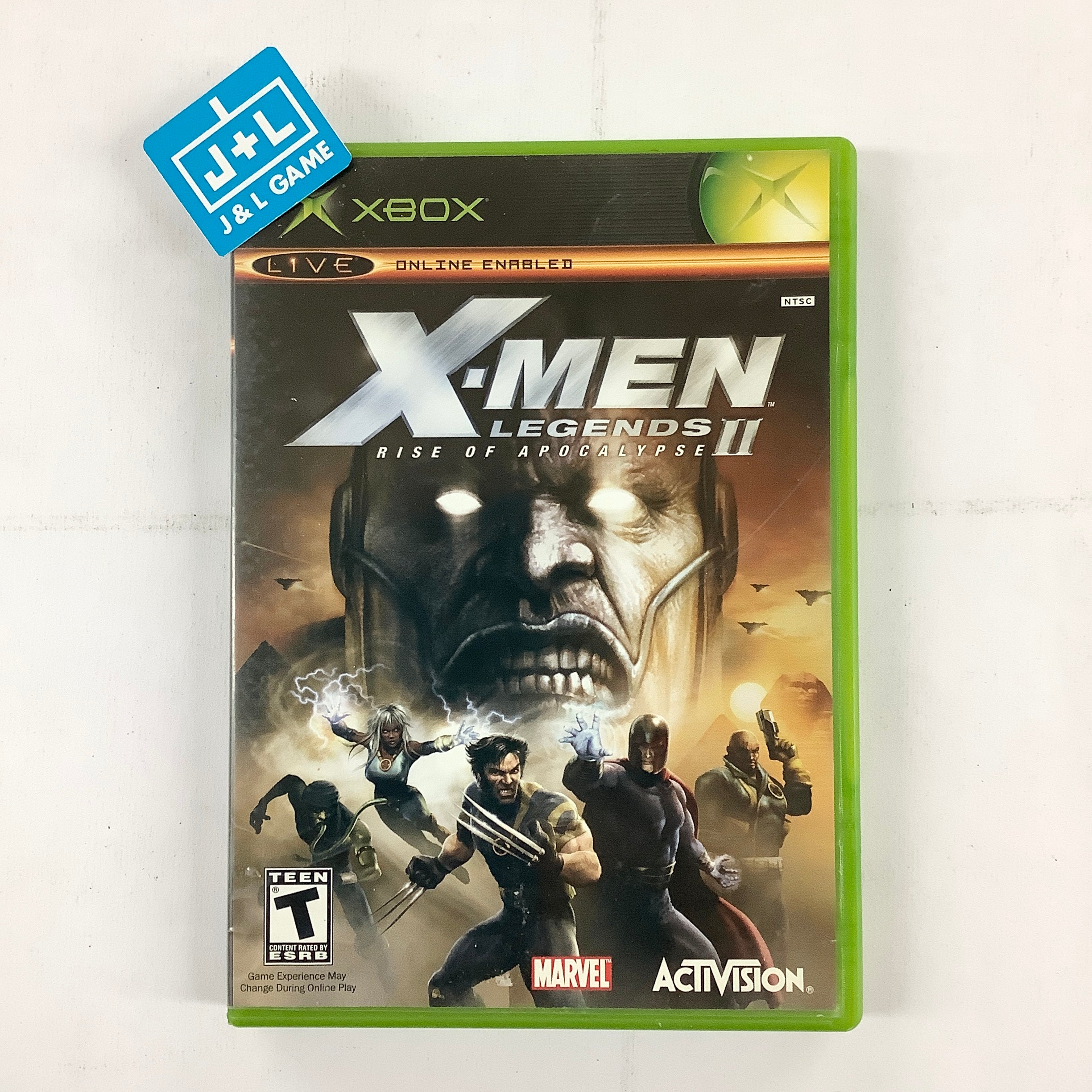 X-Men Legends II: Rise of Apocalypse - (XB) Xbox [Pre-Owned] Video Games Activision   