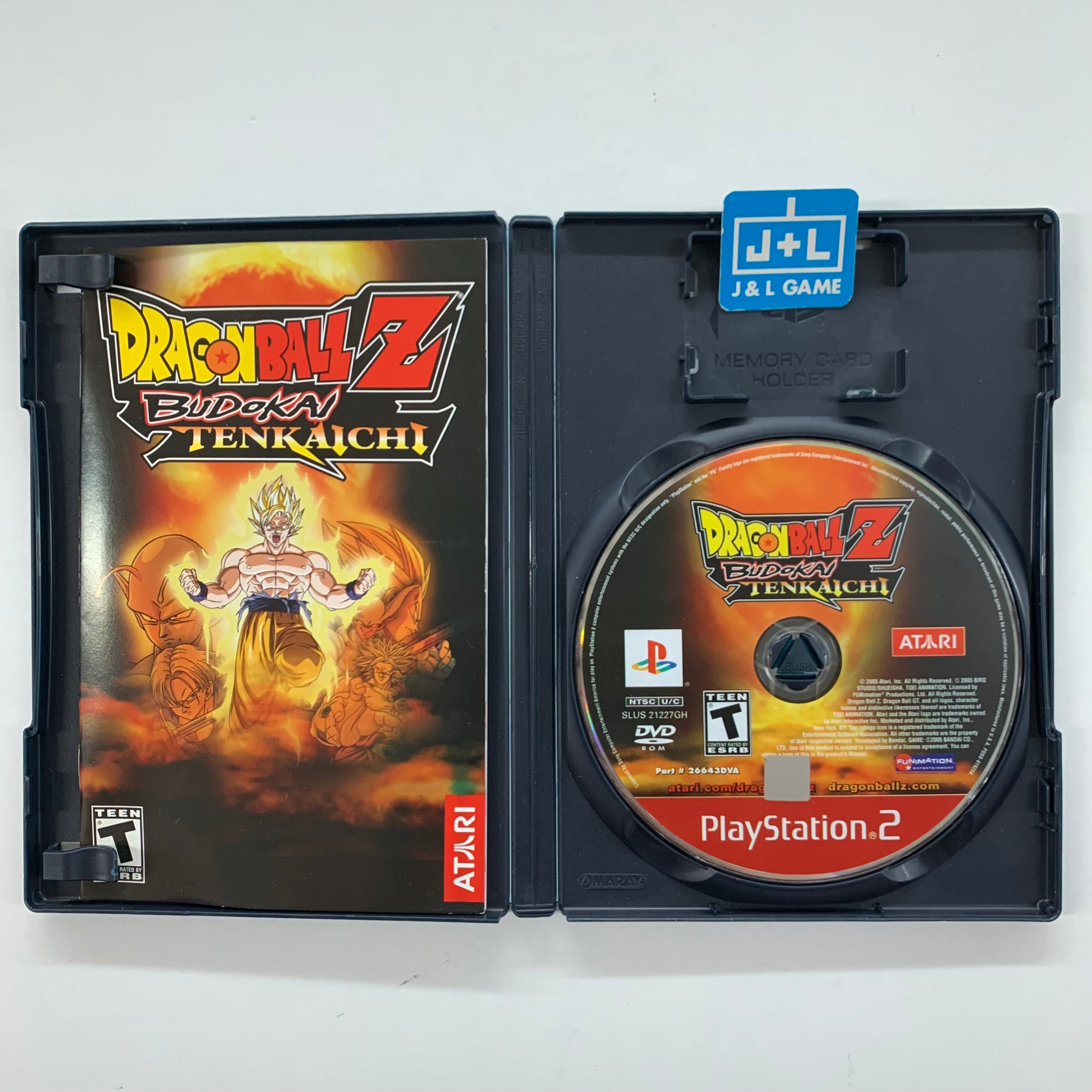 Dragon Ball Z: Budokai Tenkaichi (Greatest Hits) - (PS2) PlayStation 2 [Pre-Owned] Video Games Atari   