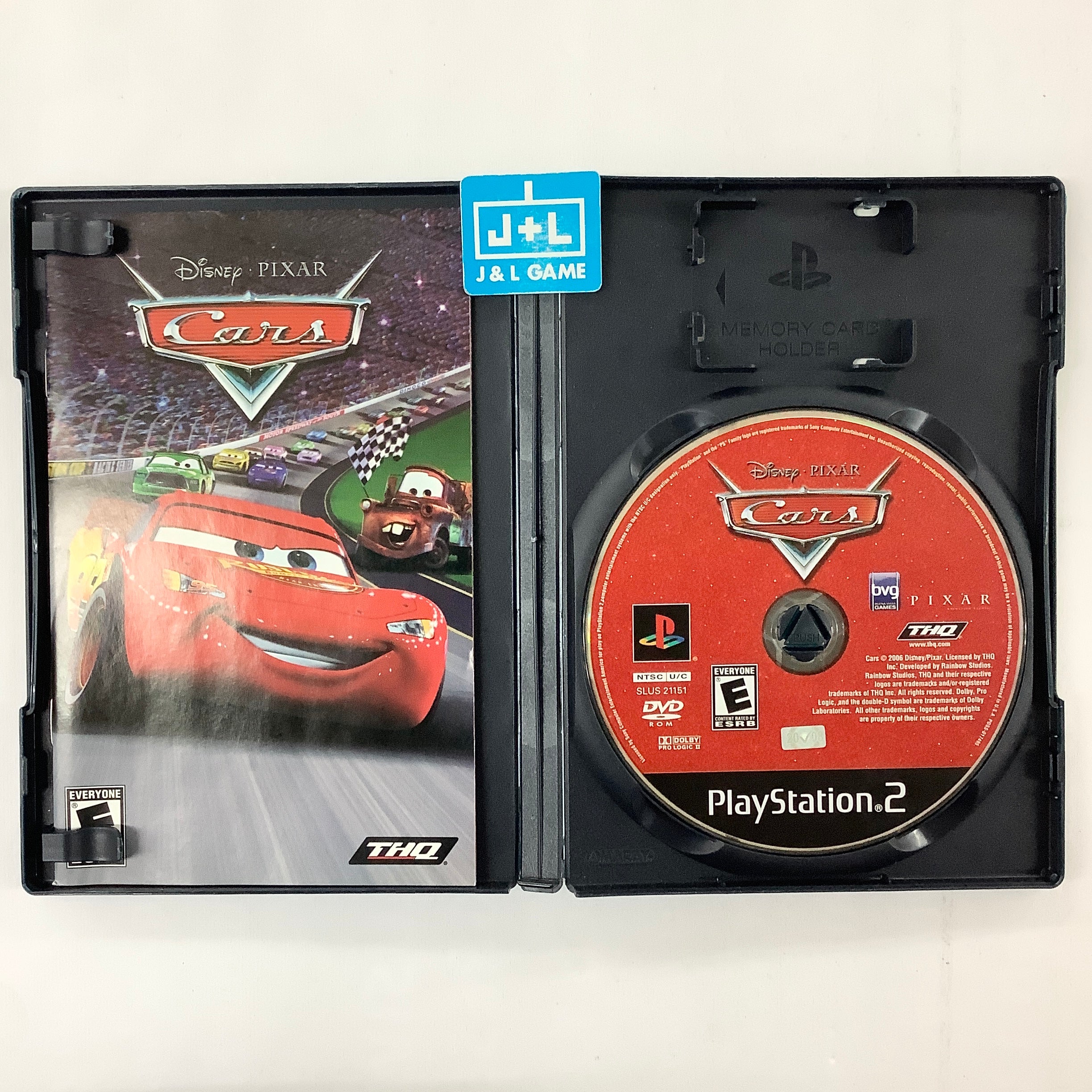 Cars - (PS2) PlayStation 2 [Pre-Owned] Video Games THQ   