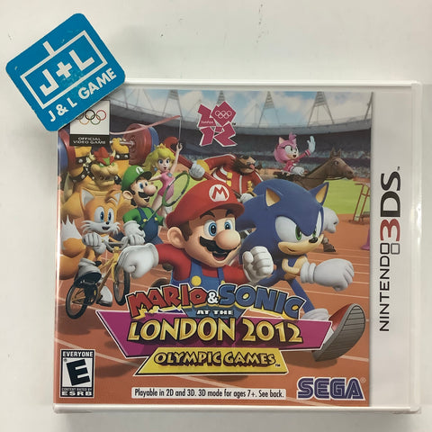 Mario & Sonic at the London 2012 Olympic Games - Nintendo 3DS Video Games Sega   