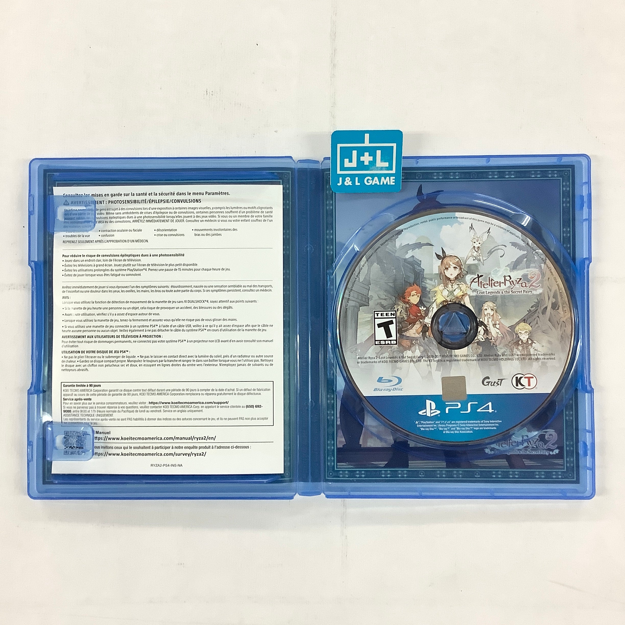 Atelier Ryza 2: Lost Legends & The Secret Fairy - (PS4) PlayStation 4 [Pre-Owned] Video Games KT   