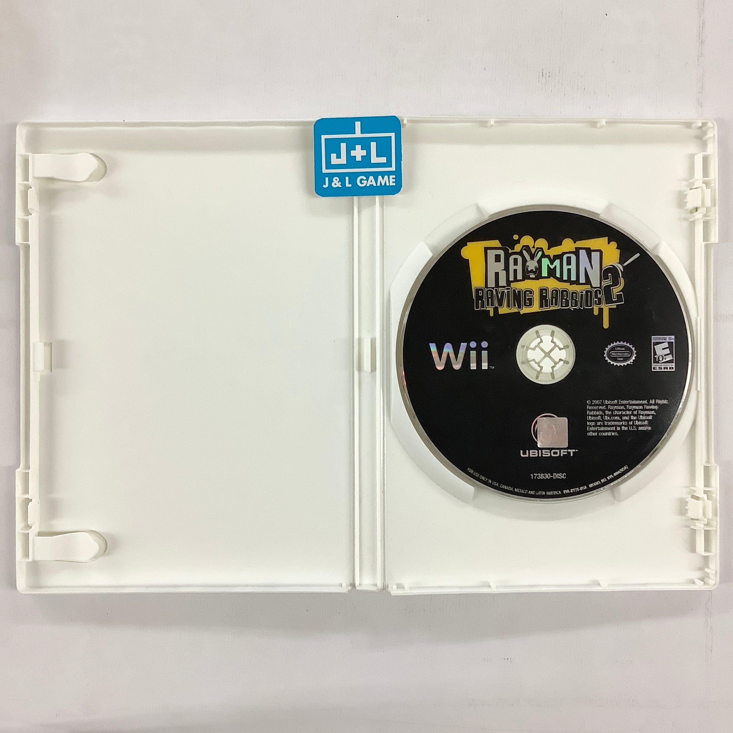 Rayman Raving Rabbids 2 - Nintendo Wii [Pre-Owned] Video Games Ubisoft   