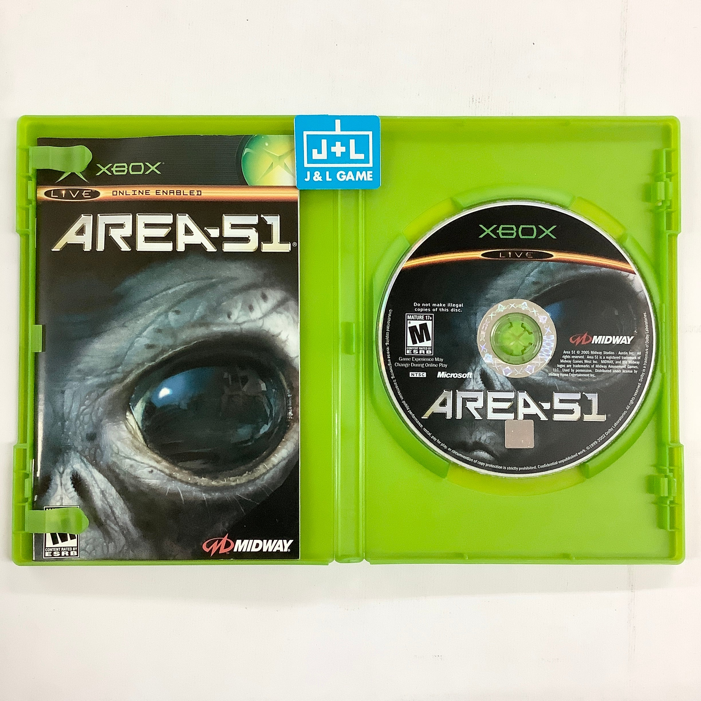 Area 51 - (XB) Xbox [Pre-Owned] | J&L Game