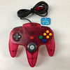 Nintendo 64 Controller (Clear Red/White) - (N64) Nintendo 64 [Pre-Owned] (Japanese Import) Accessories Nintendo   