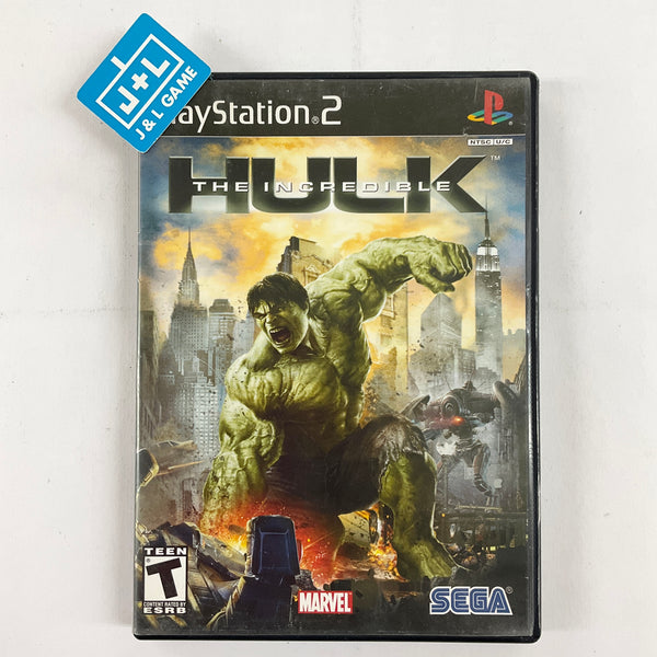 THE Hulk Incroyable Sony Ps2 Playstation 2 Pal - Original Complet
