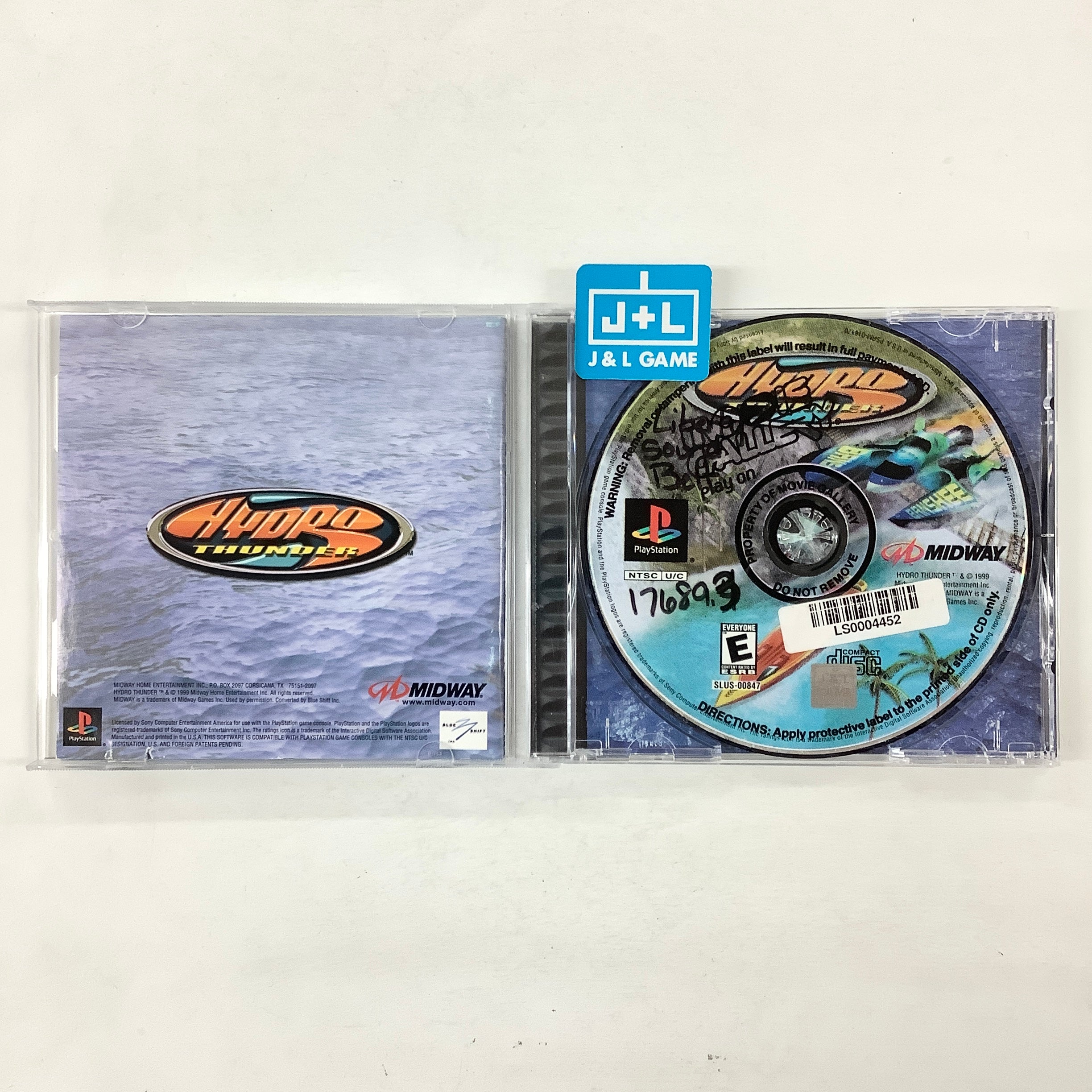 Hydro Thunder - (PS1) PlayStation 1 [Pre-Owned] Video Games Midway   
