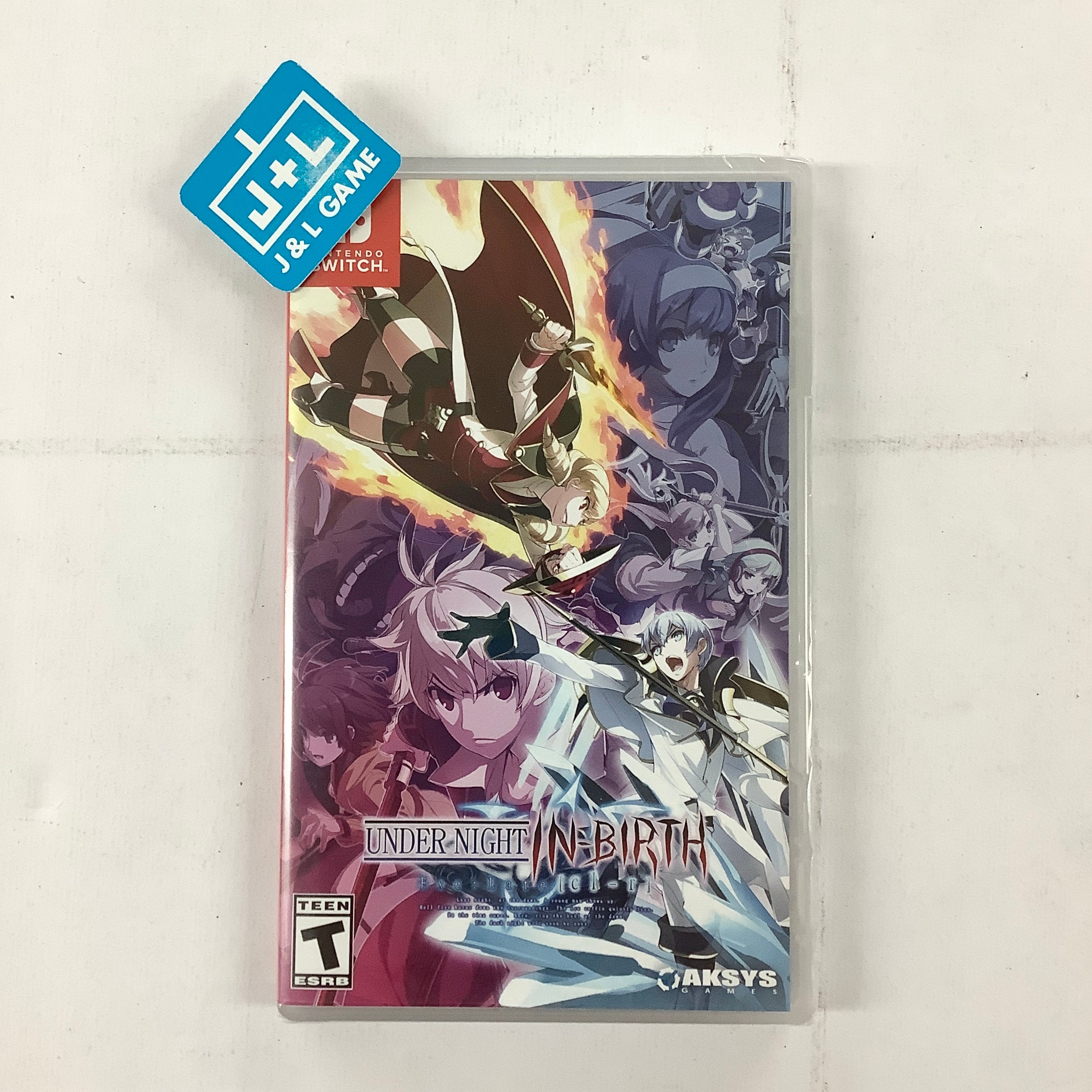 Under Night In-Birth Exe:Late[CL-R] - (NSW) Nintendo Switch Video Games Aksys Games   