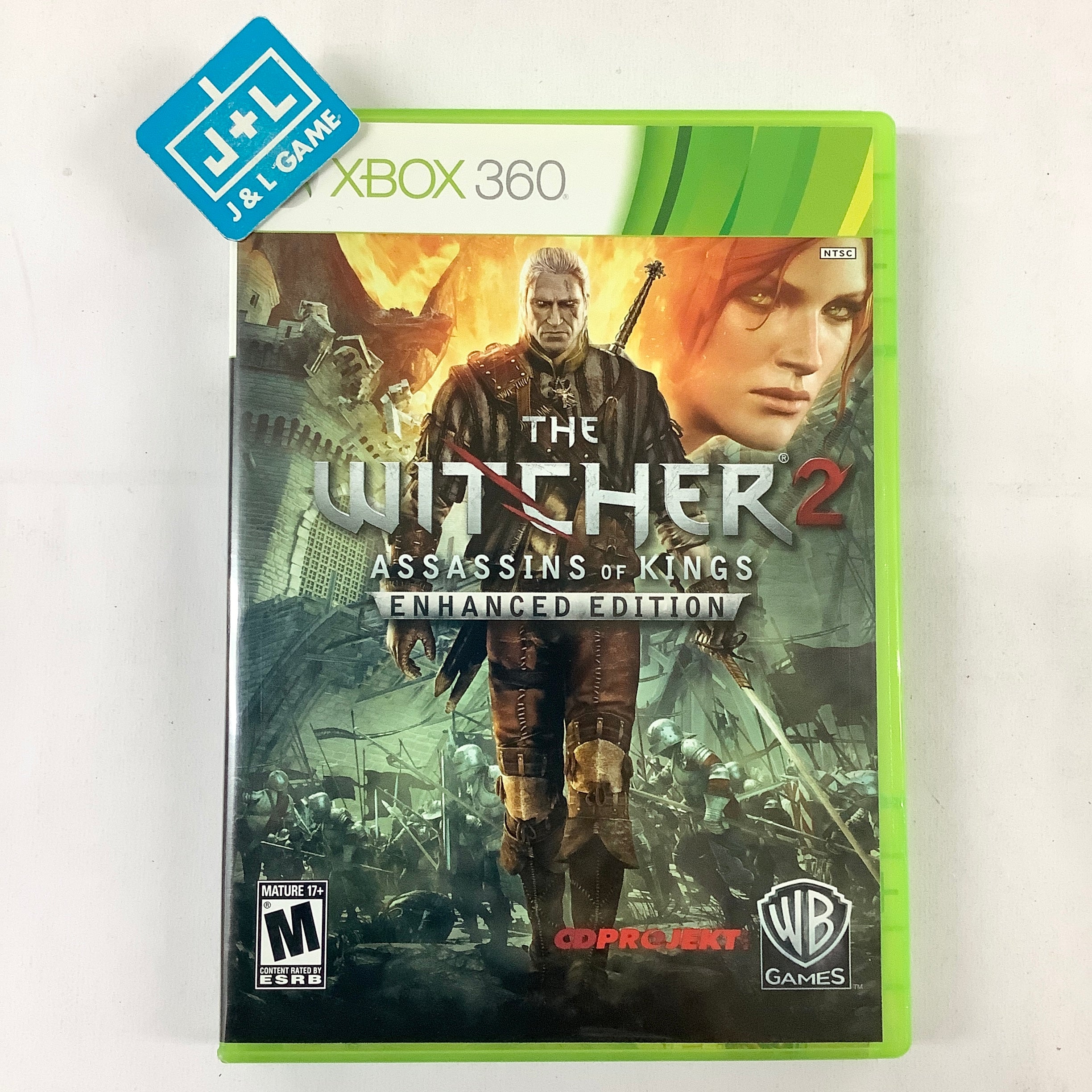 The Witcher 2: Assassins of Kings (Enhanced Edition) - Xbox 360 [Pre-Owned] Video Games Warner Bros. Interactive Entertainment   