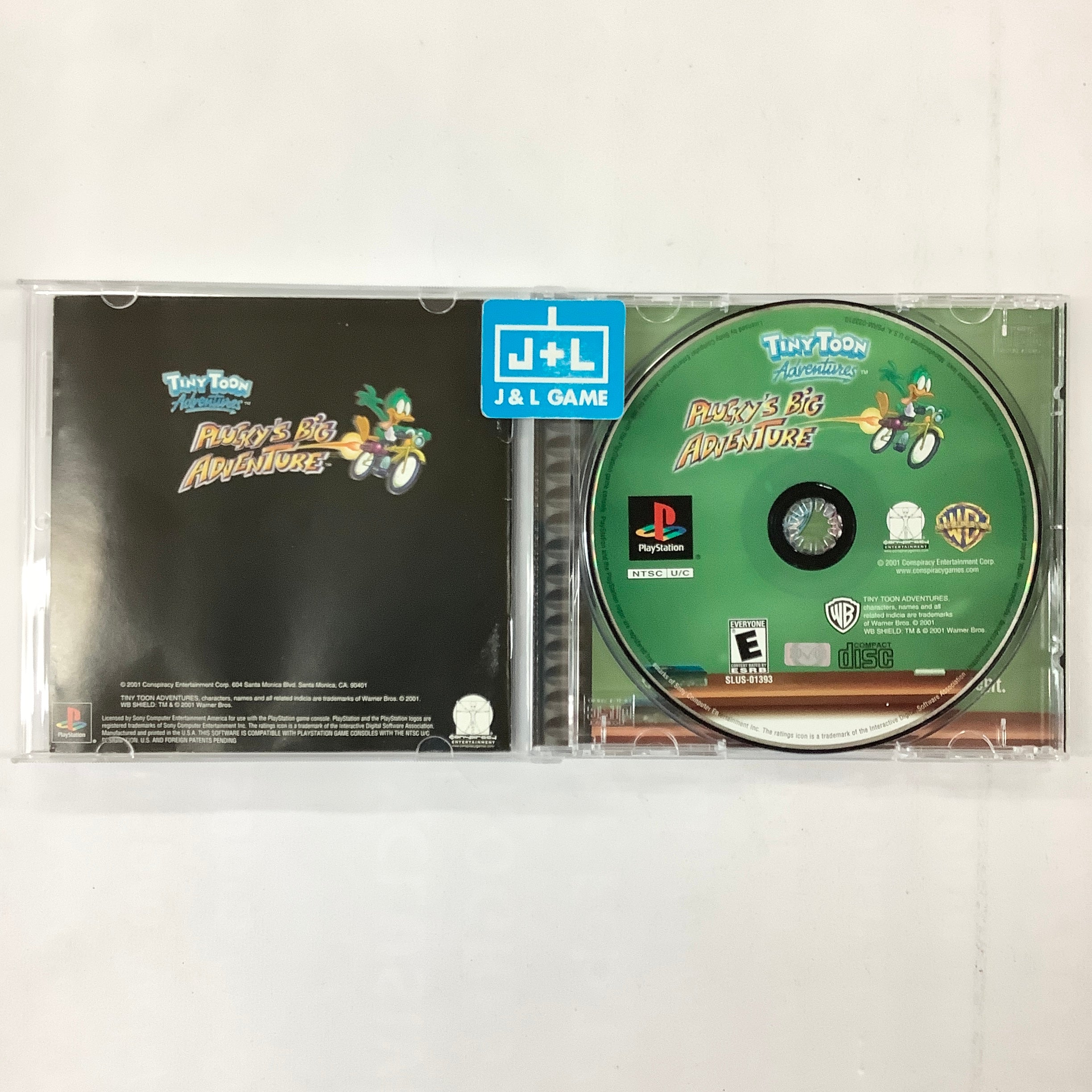 Tiny Toon Adventures: Plucky's Big Adventure - (PS1) PlayStation 1 [Pre-Owned] Video Games Conspiracy Entertainment   