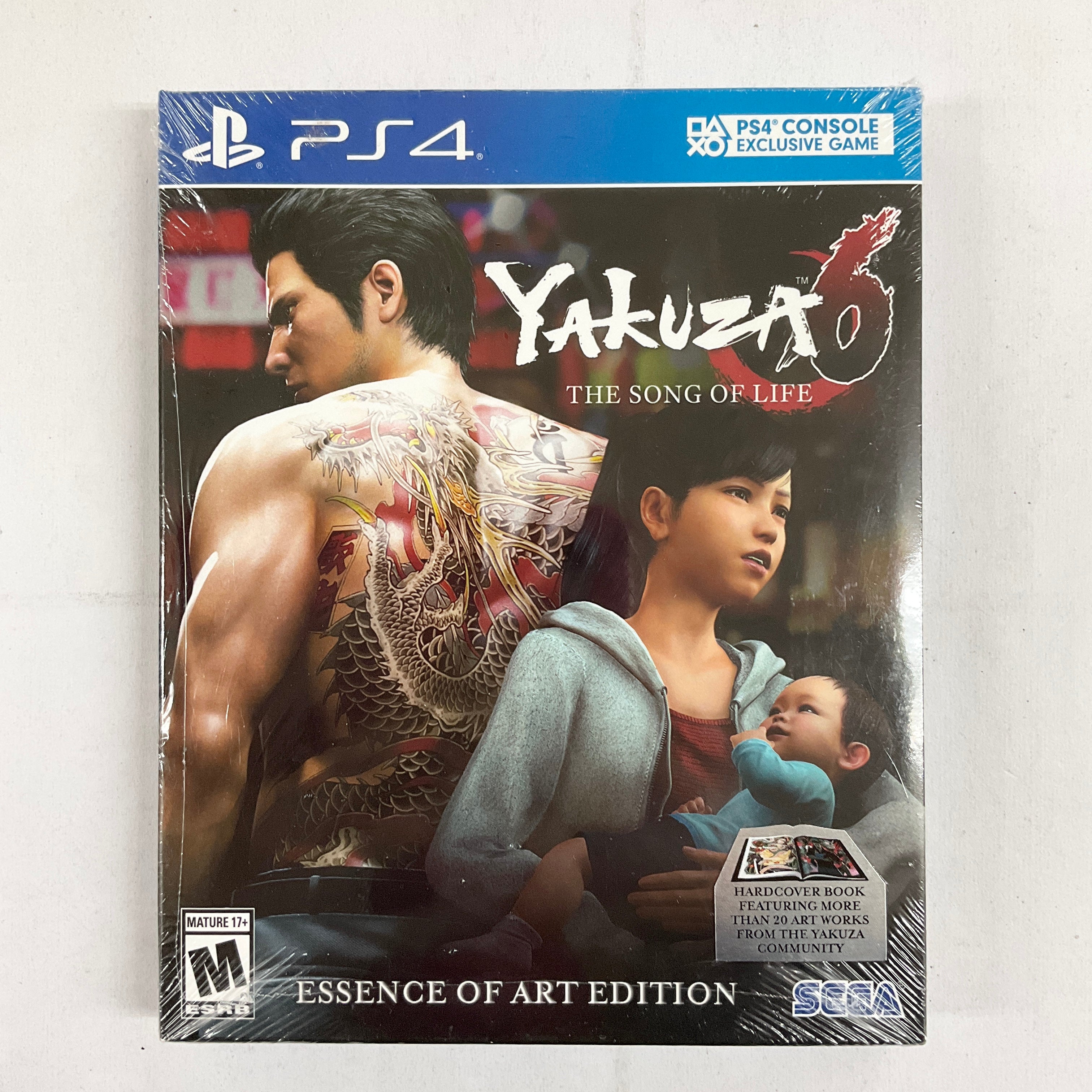 Yakuza 6: The Song of Life (Essence of Art Edition) - (PS4) PlayStation 4 Video Games SEGA   