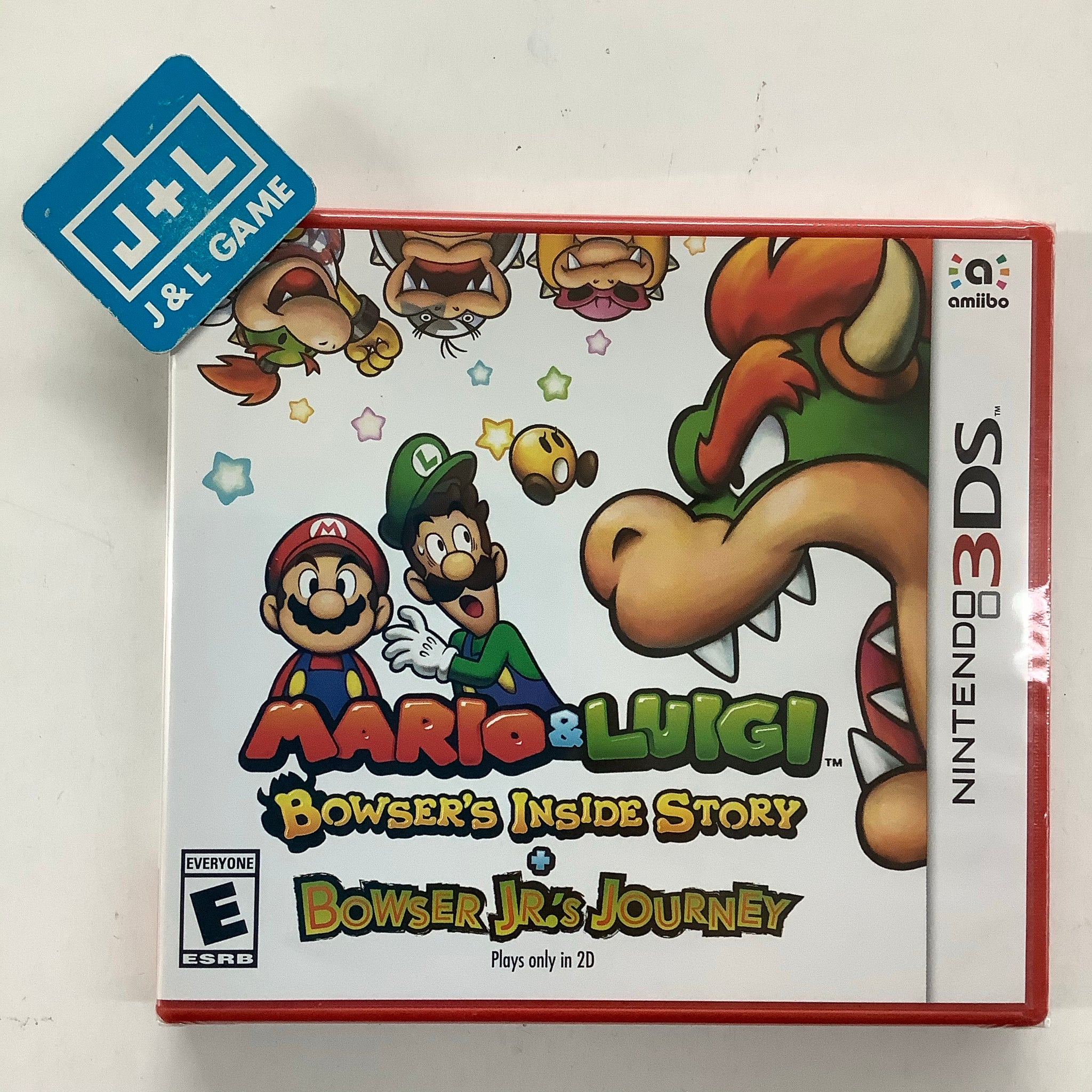 Mario & Luigi: Bowser's Inside Story + Bowser Jr.'s Journey - Nintendo 3DS Video Games Nintendo   