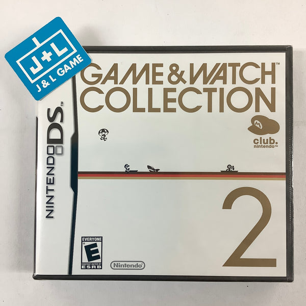Nintendo DS Game & Watch Collection 1 2 Set I II Lot Club