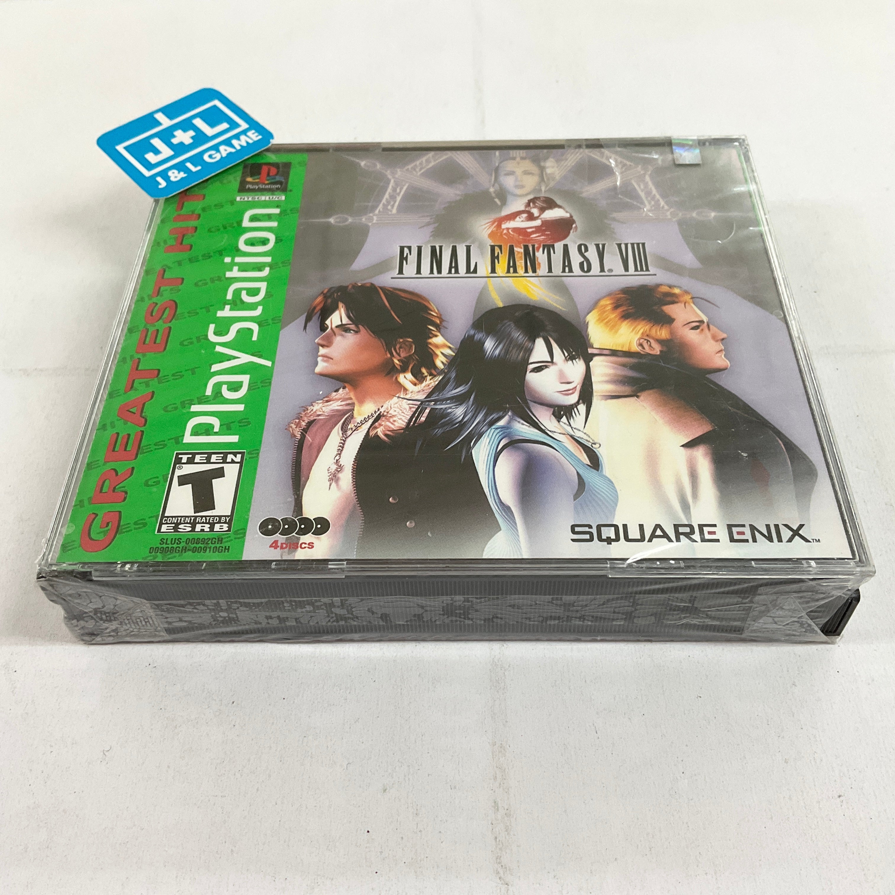 Final Fantasy VIII (Greatest Hits) - (PS1) PlayStation 1 Video Games Square EA   