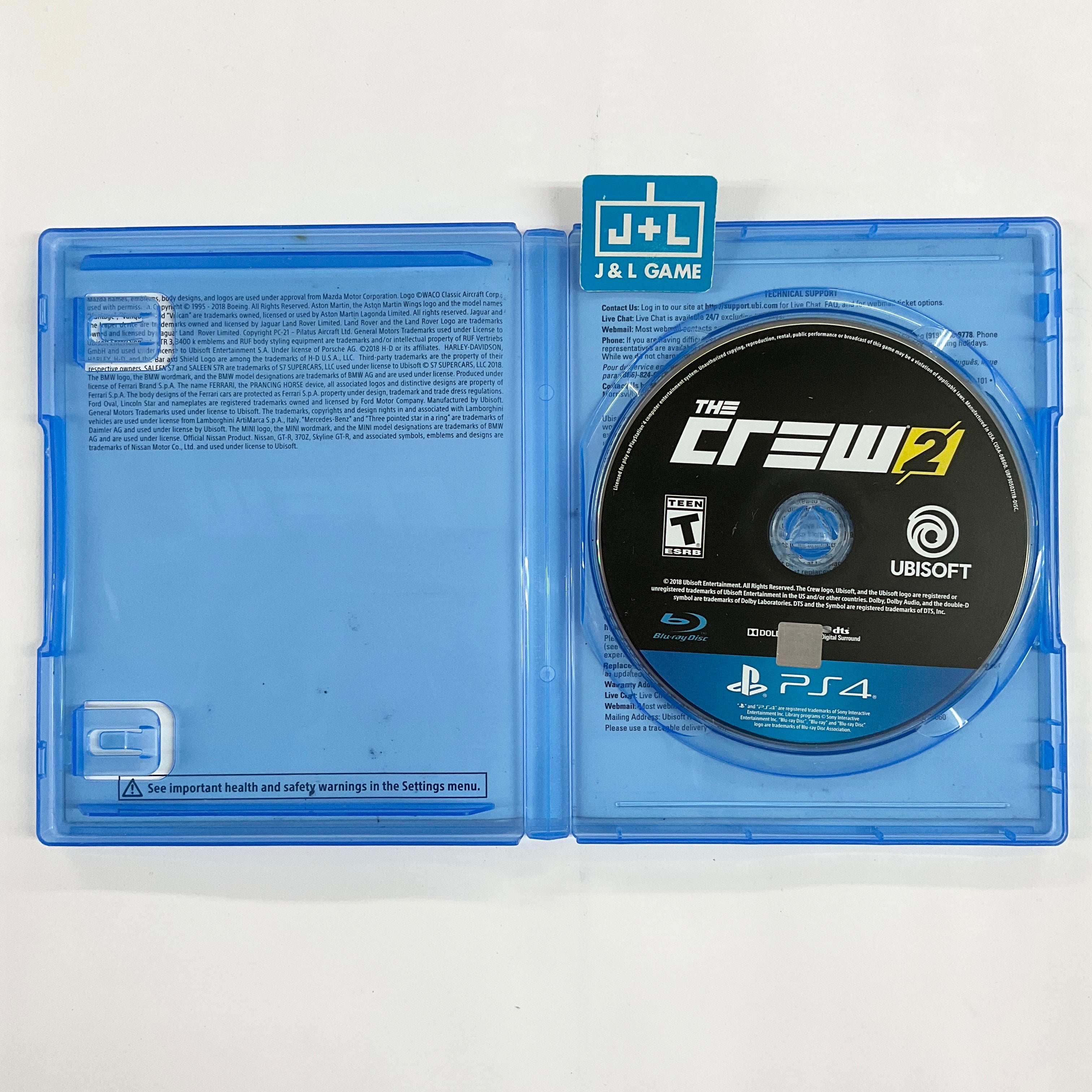 The Crew 2 - (PS4) PlayStation 4 [Pre-Owned] Video Games Ubisoft   