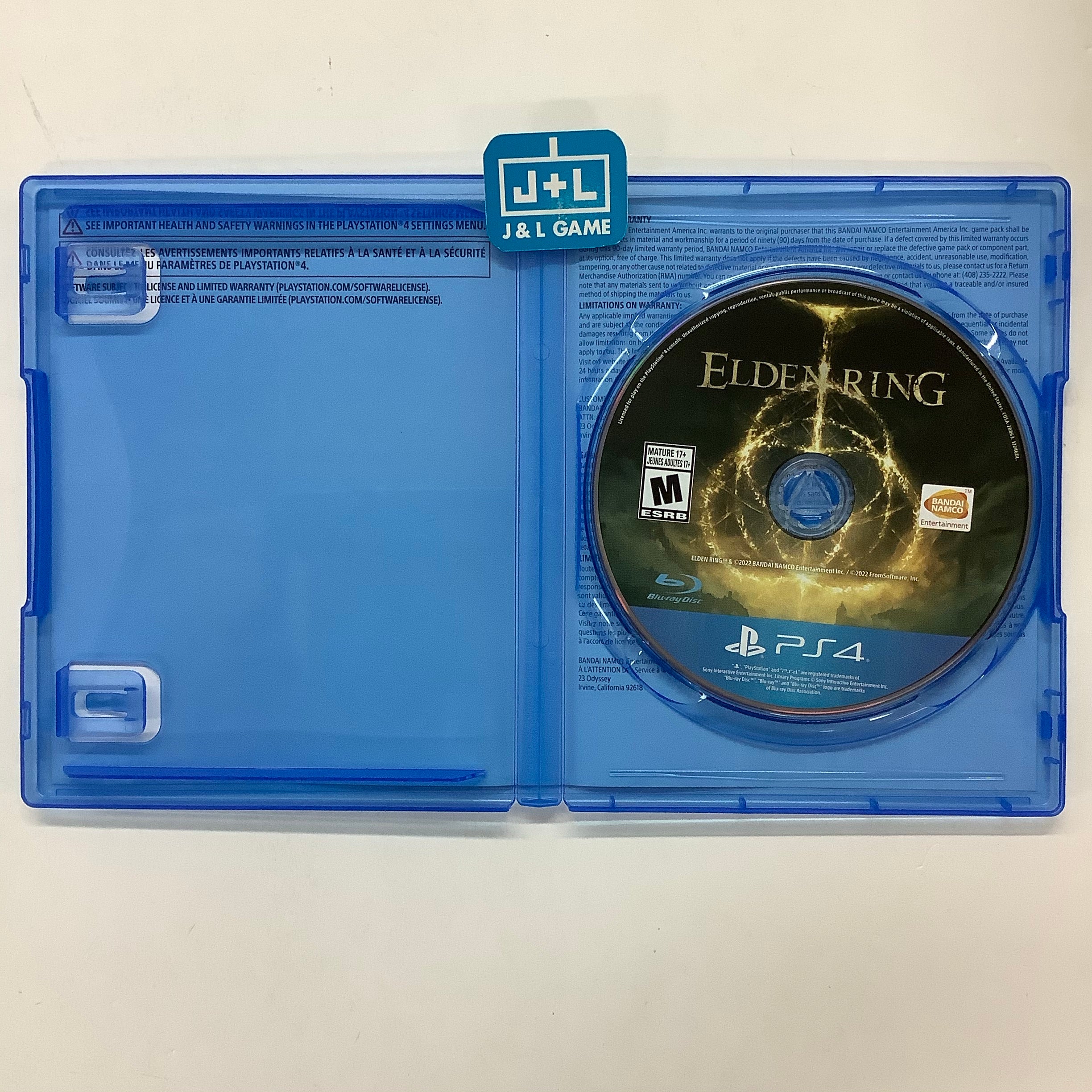 Elden Ring - (PS4) PlayStation 4 [UNBOXING] Video Games BANDAI NAMCO Entertainment   
