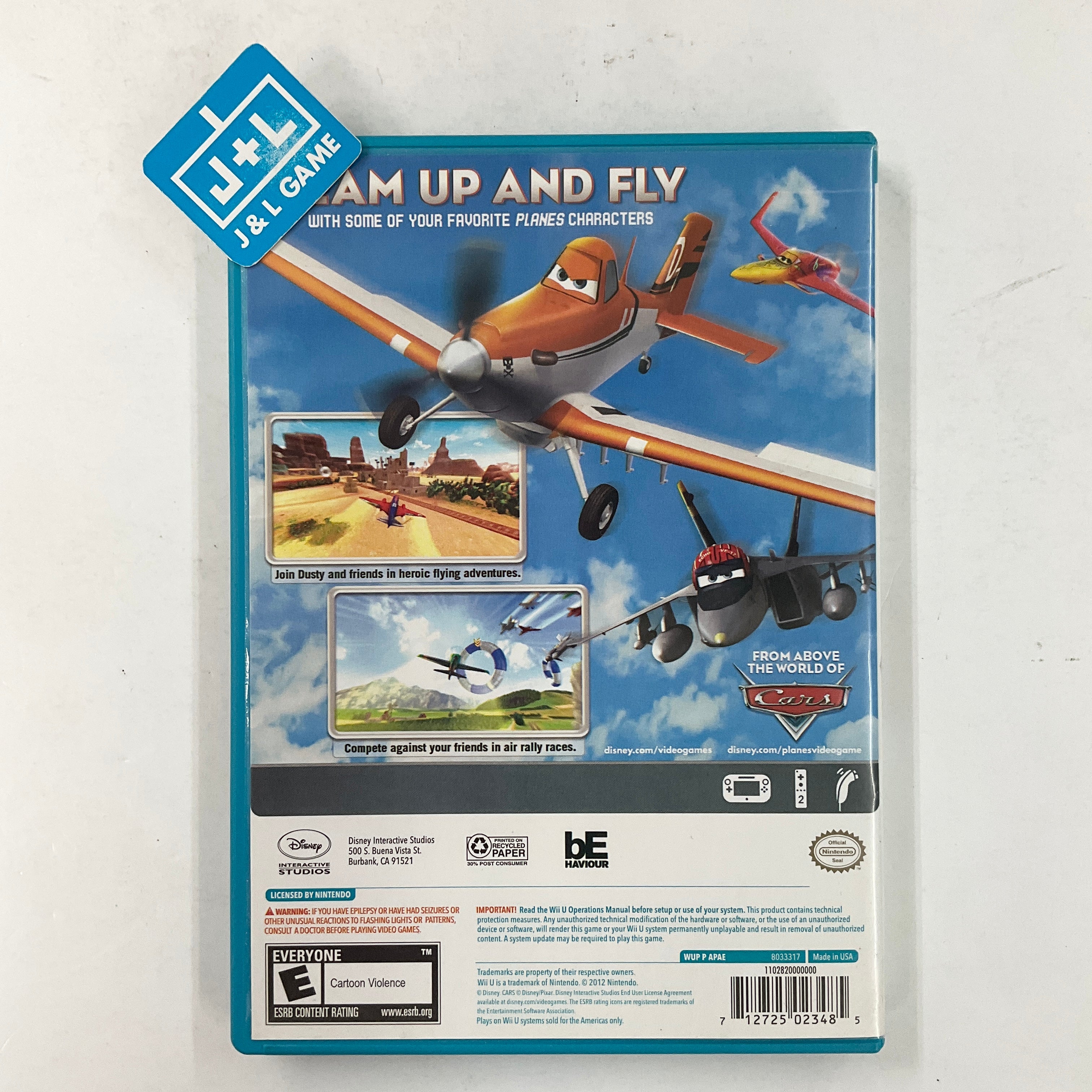 Disney's Planes - Nintendo Wii U [Pre-Owned] Video Games Disney Interactive Studios   