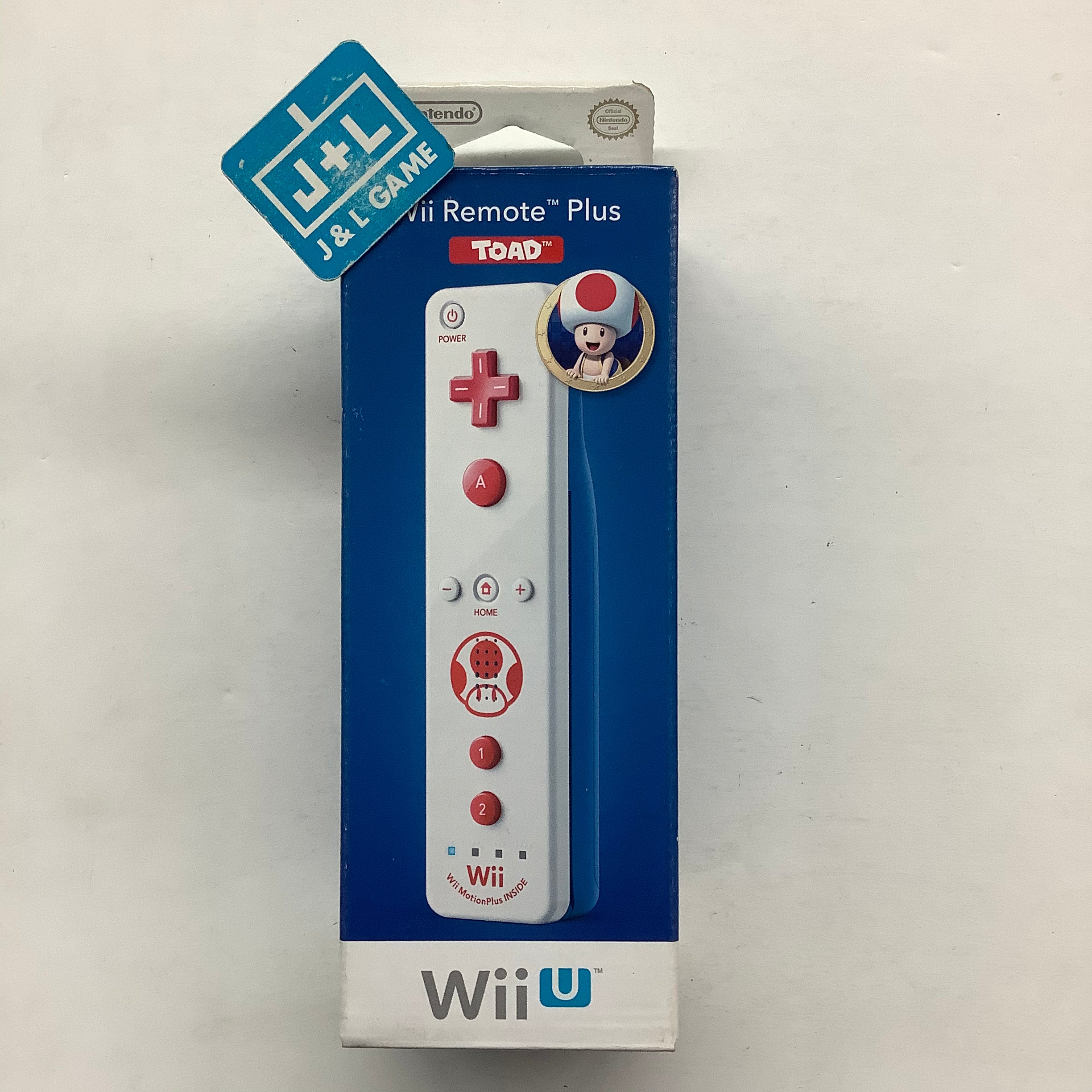 Nintendo Wii U Remote Controller Plus (Toad)  - Nintendo Wii U Accessories Nintendo   