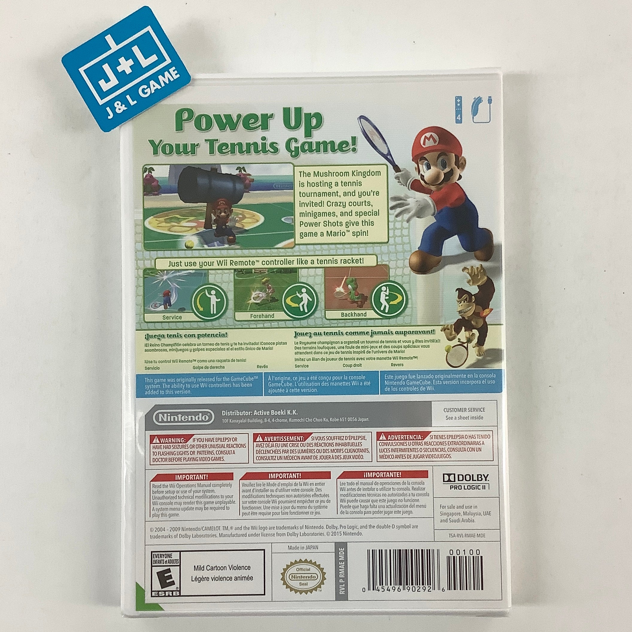 Mario Power Tennis (Nintendo Selects) - Nintendo Wii (World Edition) Video Games Nintendo   