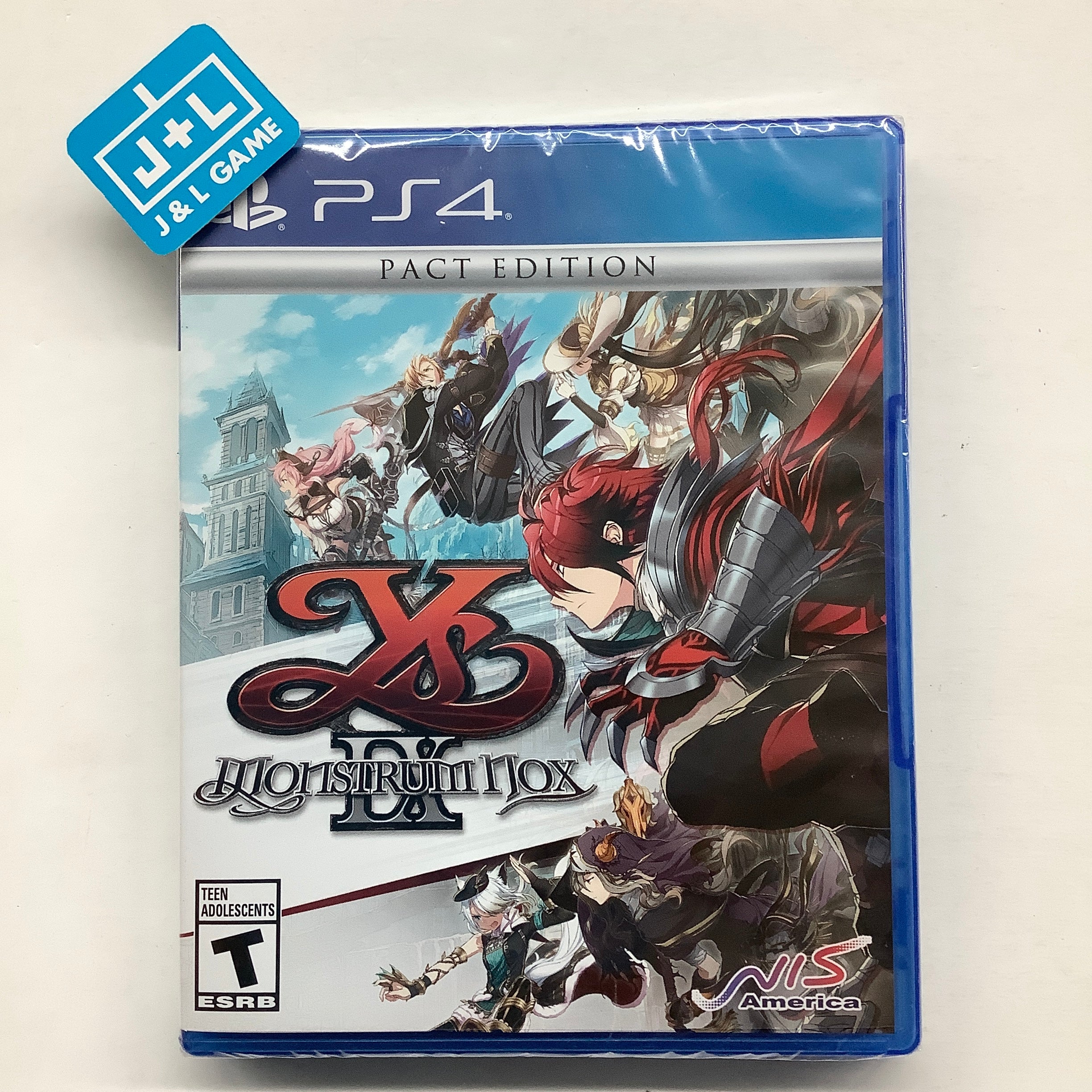 Ys Ix: Monstrom Nox - Pact Edition - (PS4) PlayStation 4 Video Games NIS America   