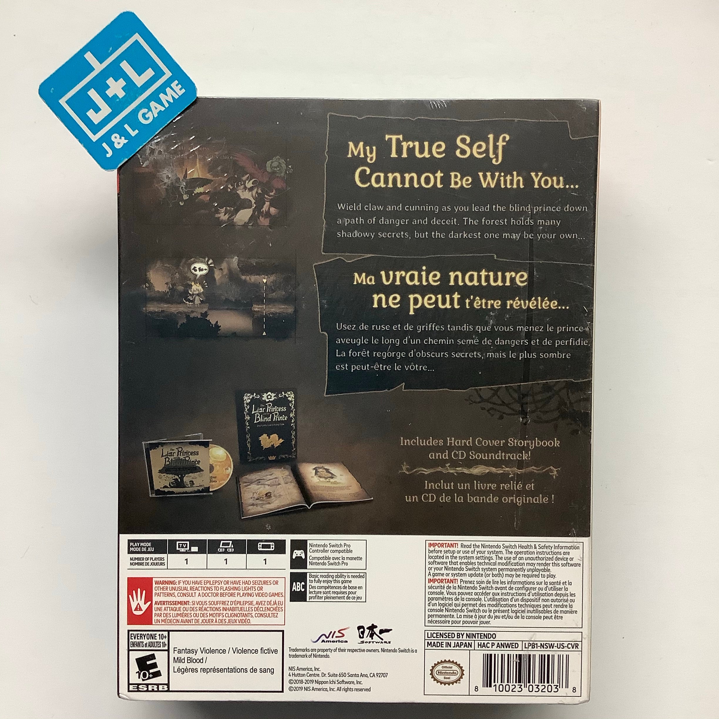 The Liar Princess and the Blind Prince ( Launch Edition ) - (NSW) Nintendo Switch Video Games NIS America   