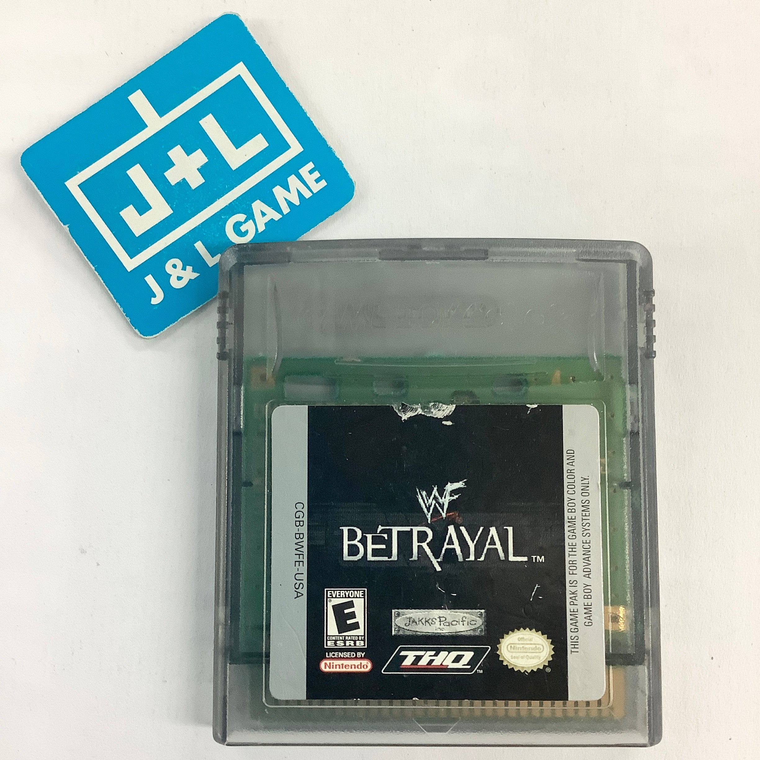 WWF Betrayal - (GBC) Game Boy Color [Pre-Owned] Video Games THQ   