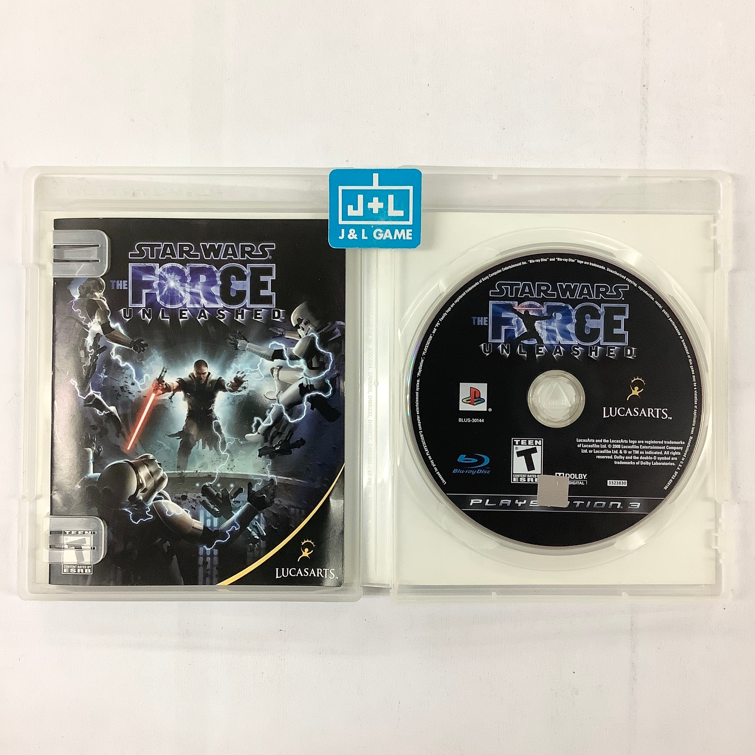 Star Wars: The Force Unleashed - (PS3) PlayStation 3 [Pre-Owned] Video Games LucasArts   