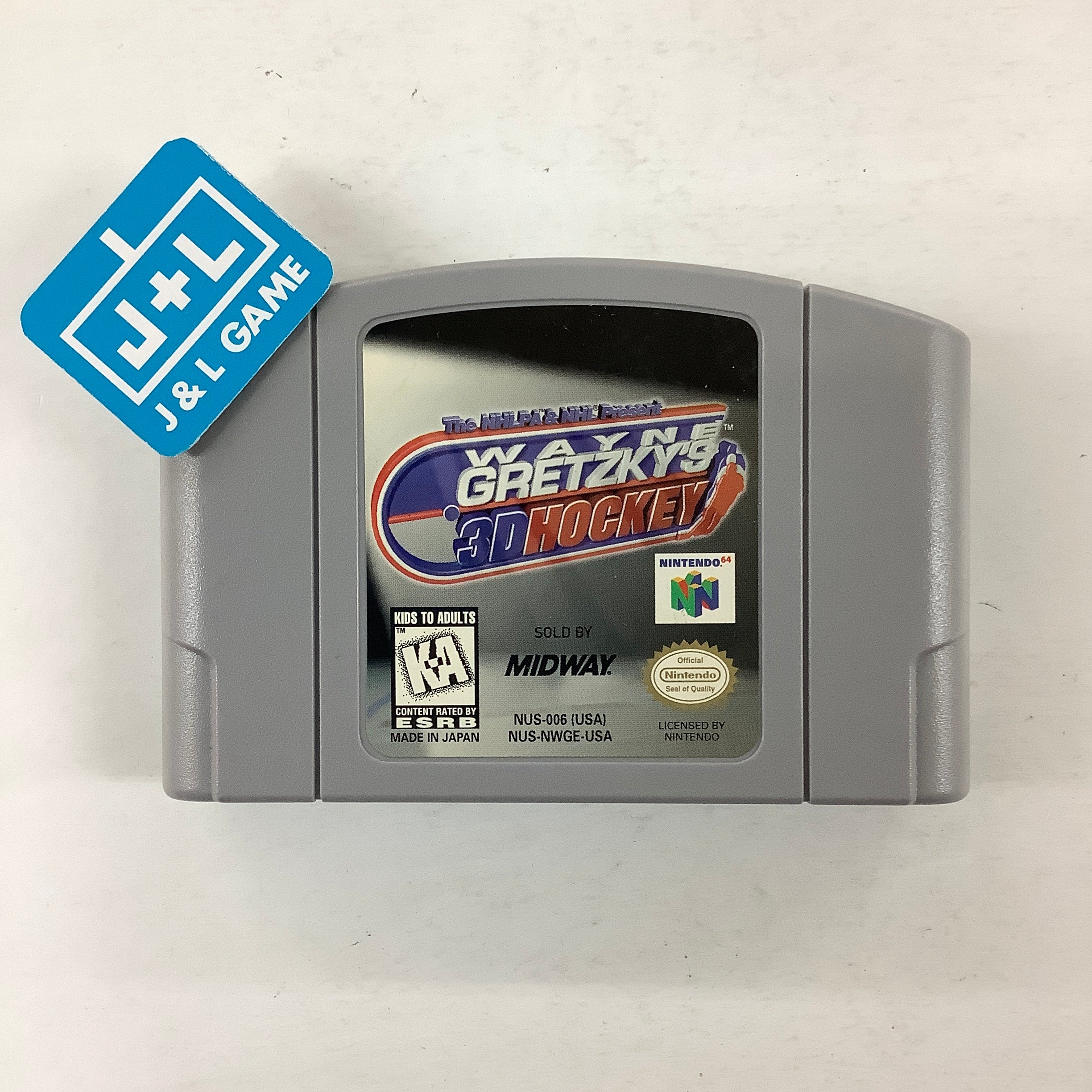 Wayne Gretzky's 3D Hockey - (N64) Nintendo 64 [Pre-Owned] Video Games Midway   