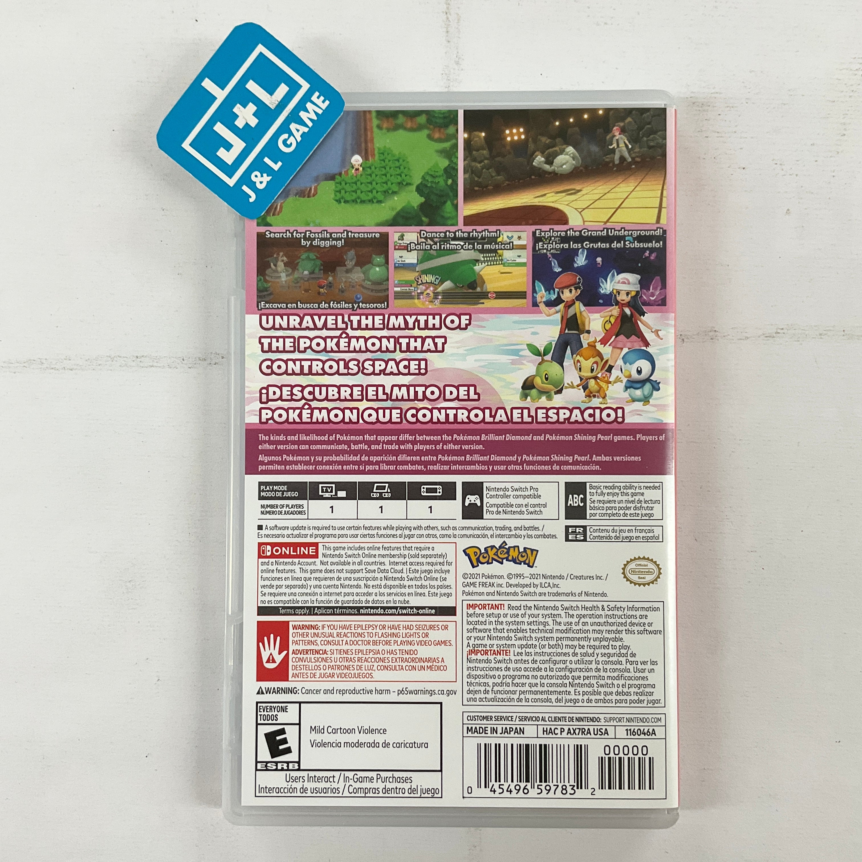 Pokemon Shining Pearl - (NSW) Nintendo Switch [UNBOXING] Video Games Nintendo   
