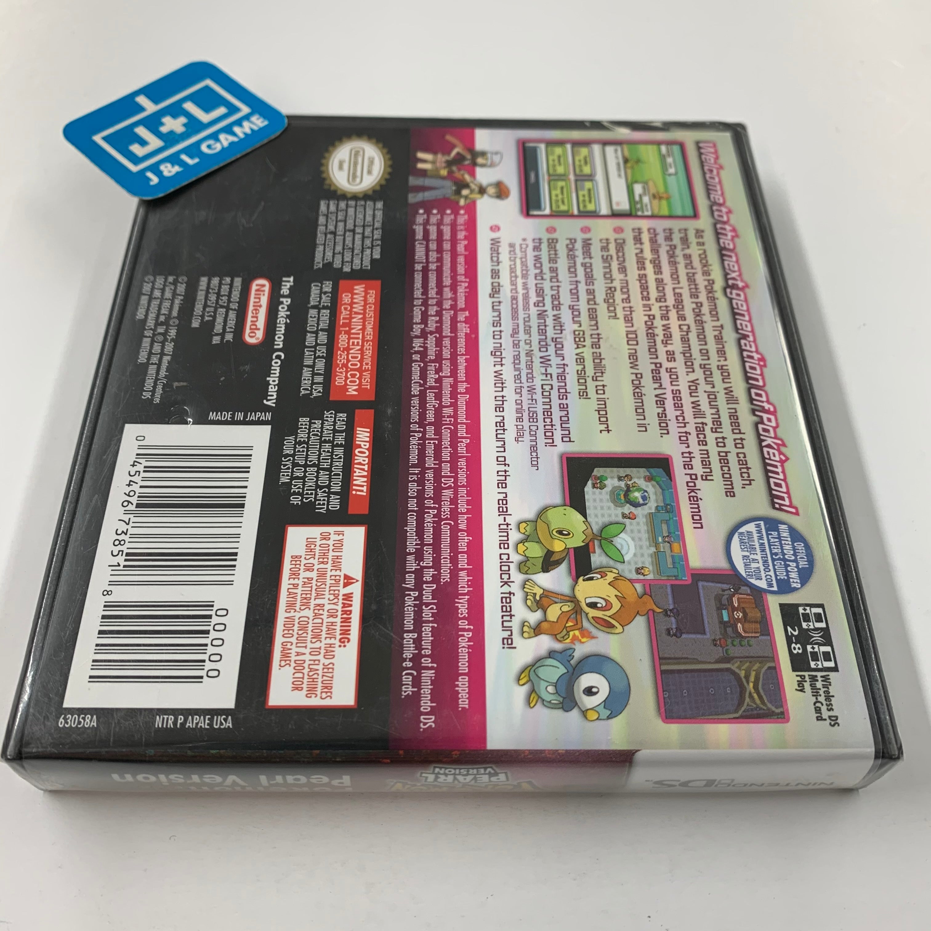 Pokemon Pearl Version - (NDS) Nintendo DS Video Games Nintendo   