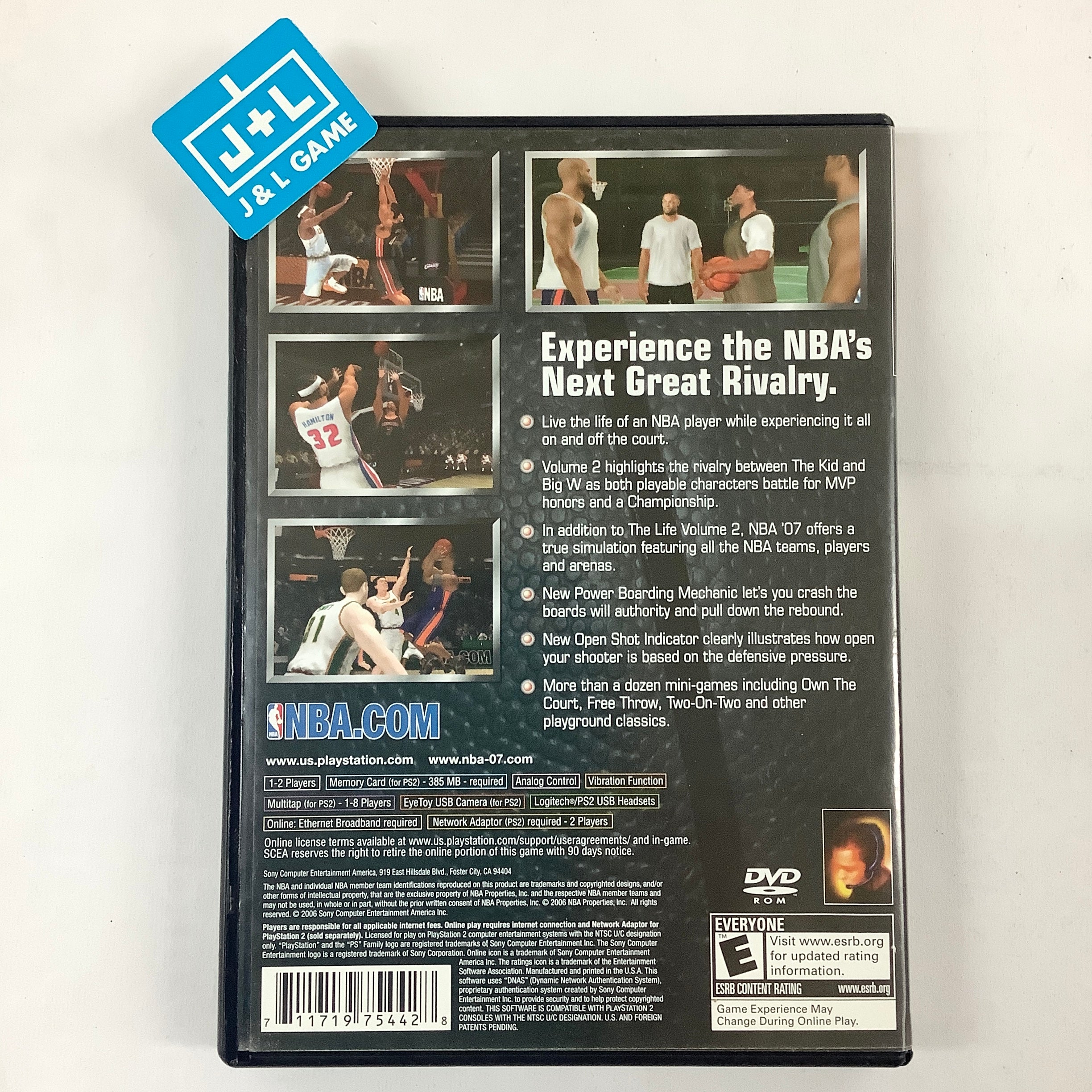 NBA 07 - (PS2) PlayStation 2 [Pre-Owned] Video Games SCEA   