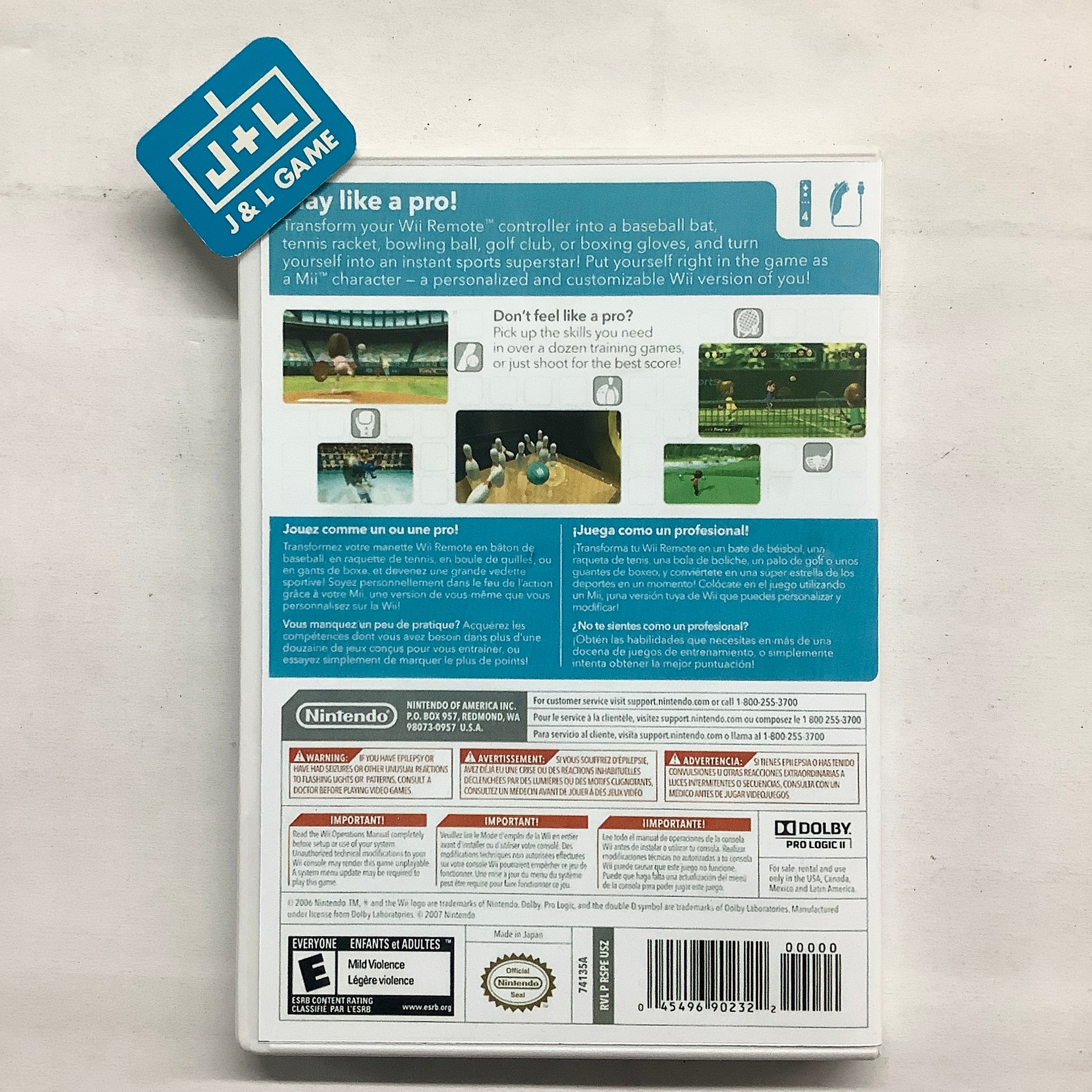 Wii Sports (Nintendo Selects)  - Nintendo Wii [Pre-Owned] Video Games Nintendo   