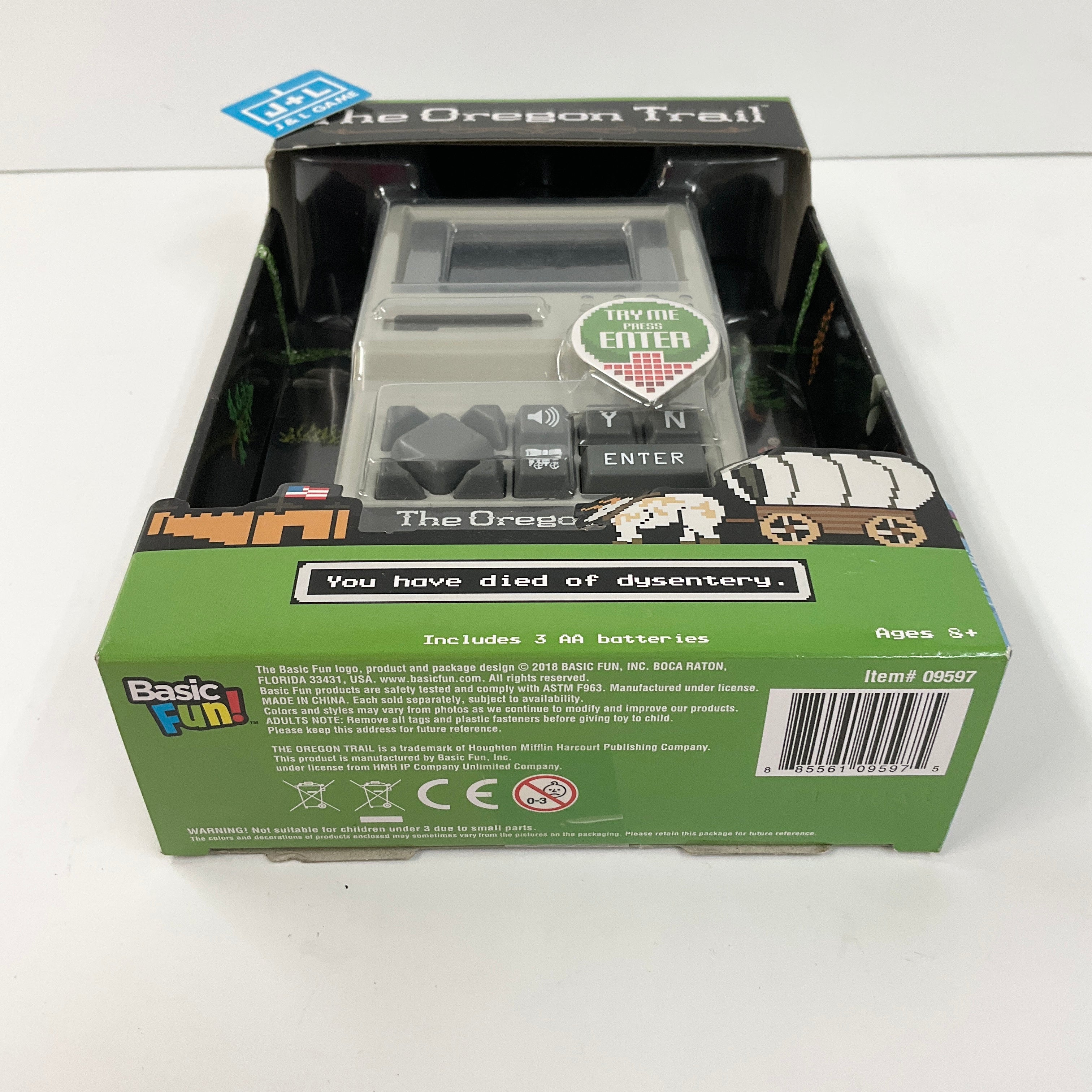 The Oregon Trail Handheld Game Toy Basic Fun   